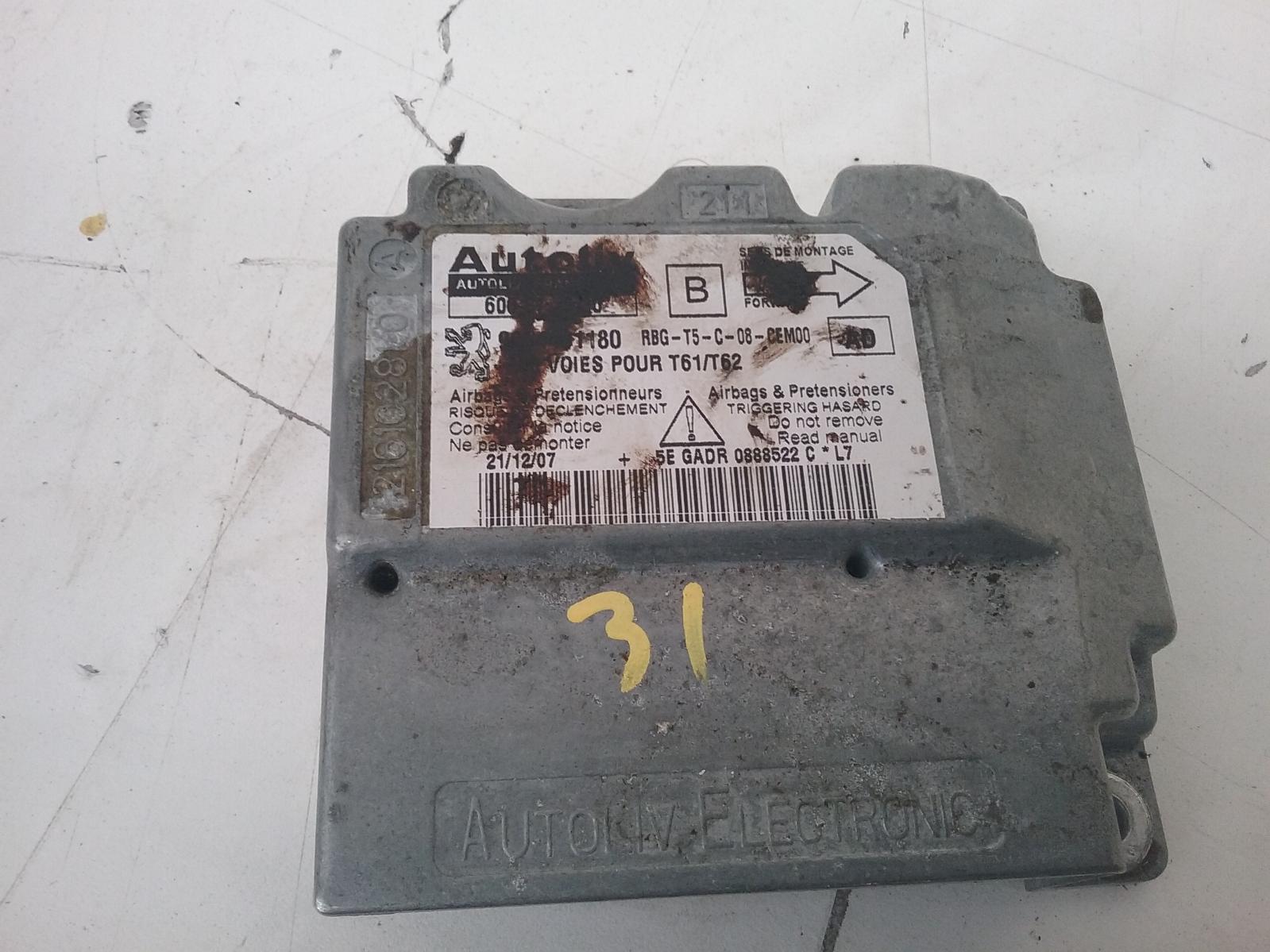 View Auto part Airbag Module/Sensor Peugeot 307 2008