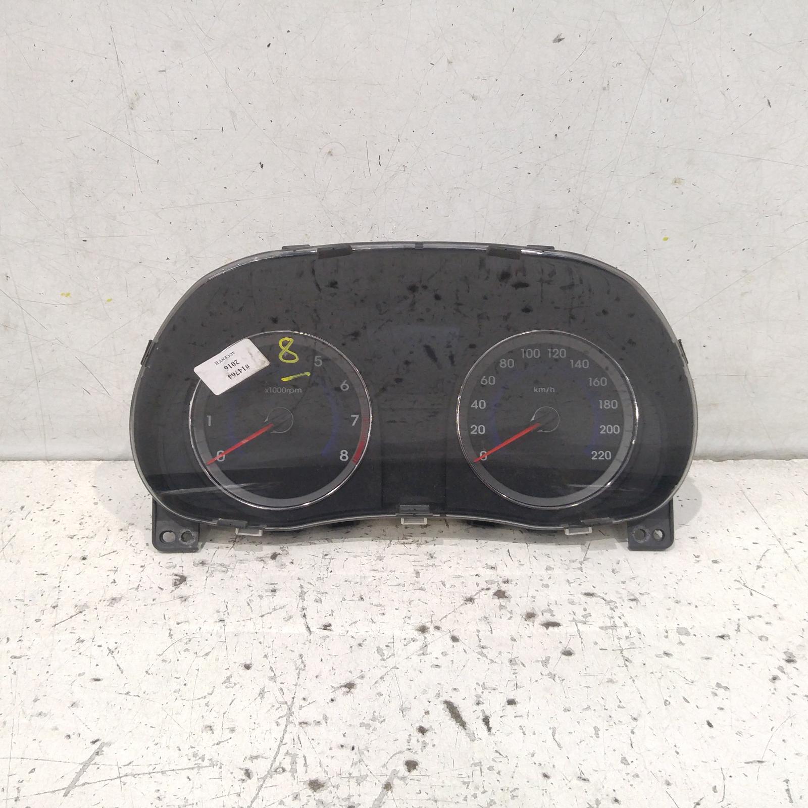 Instrument Cluster Accent Hyundai 2016