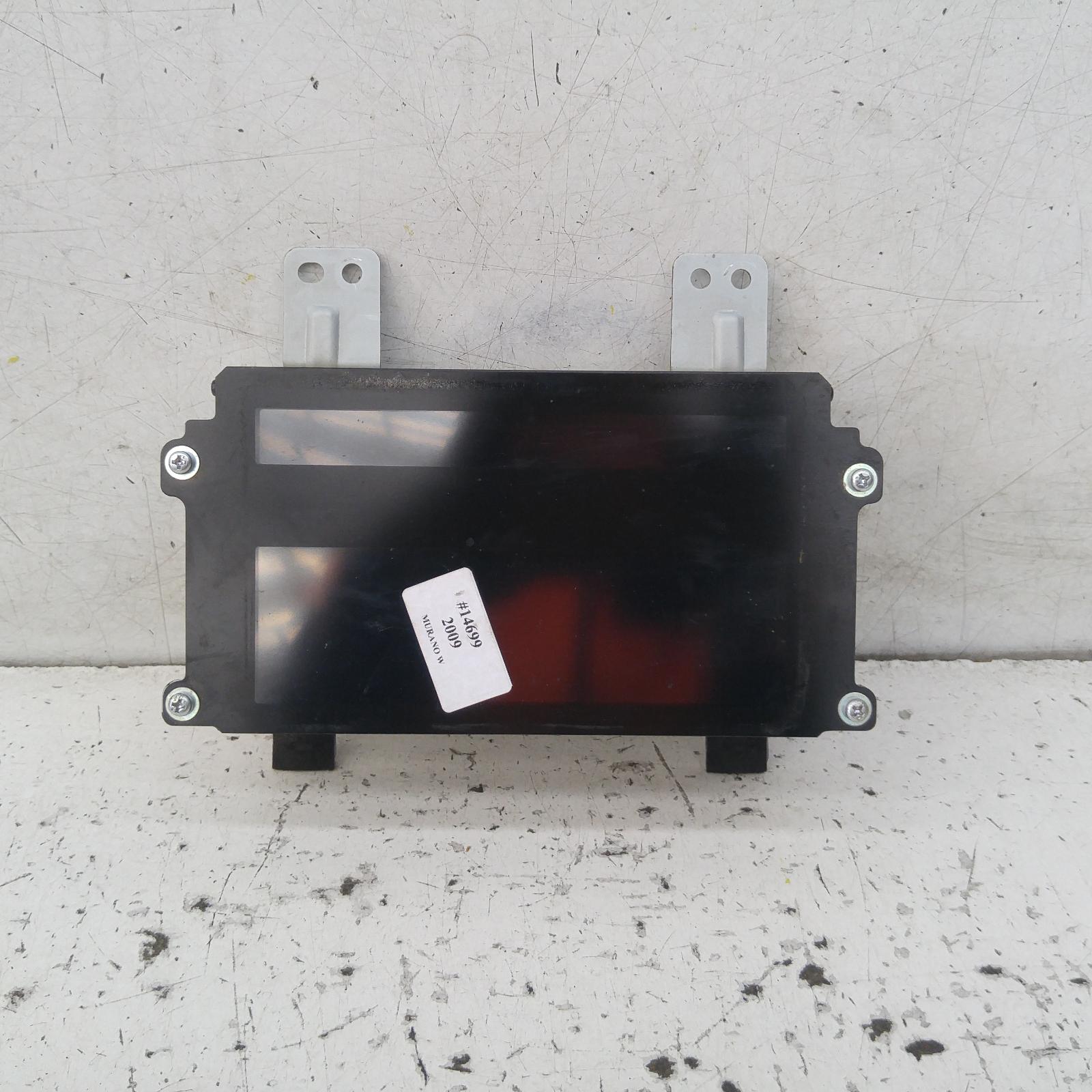 View Auto part Radio/Cd/Dvd/Sat/Tv Nissan Murano 2009