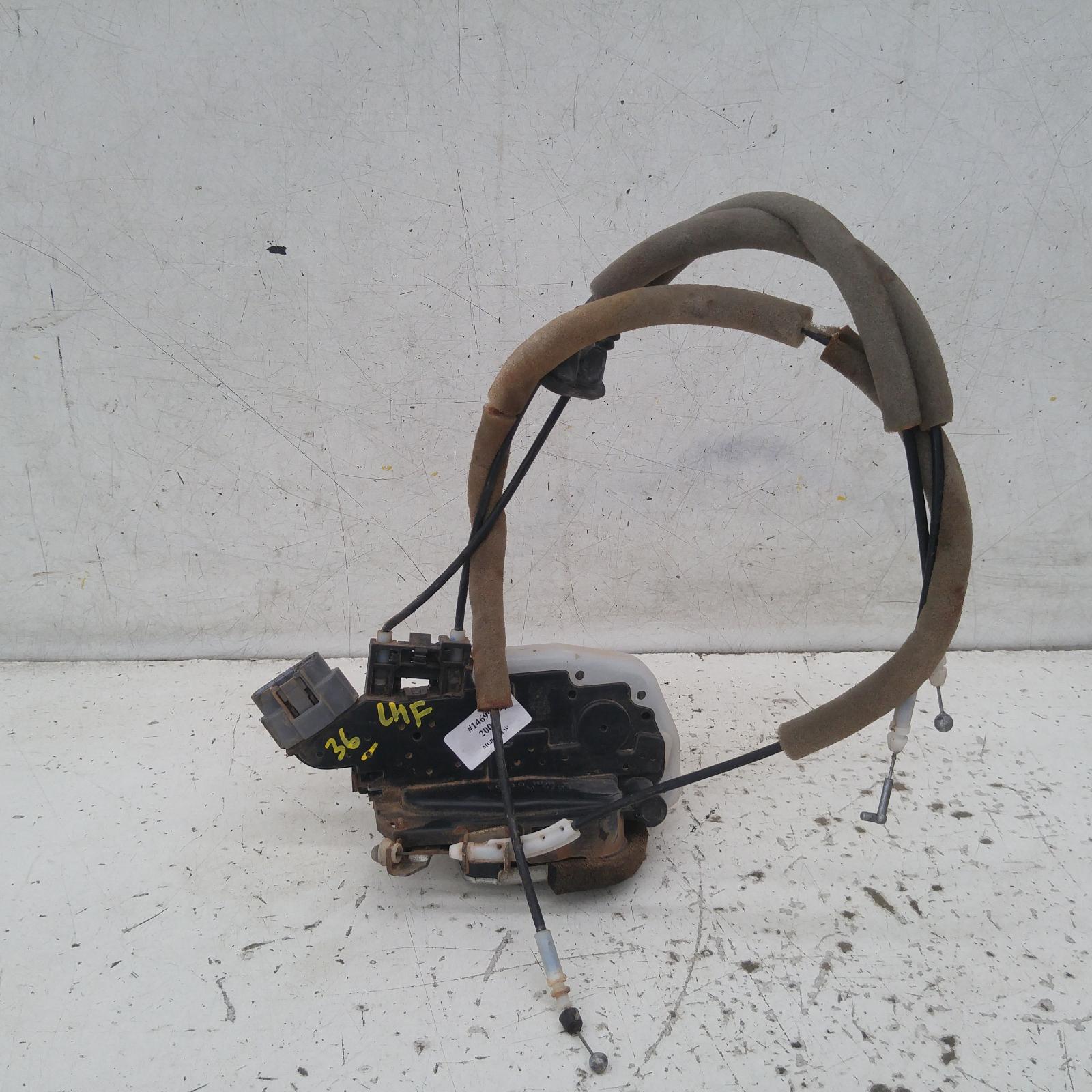 2009 Nissan Murano Door/Boot/Gate Lock View Auto part Door/Boot/Gate Lock Nissan Murano 2009