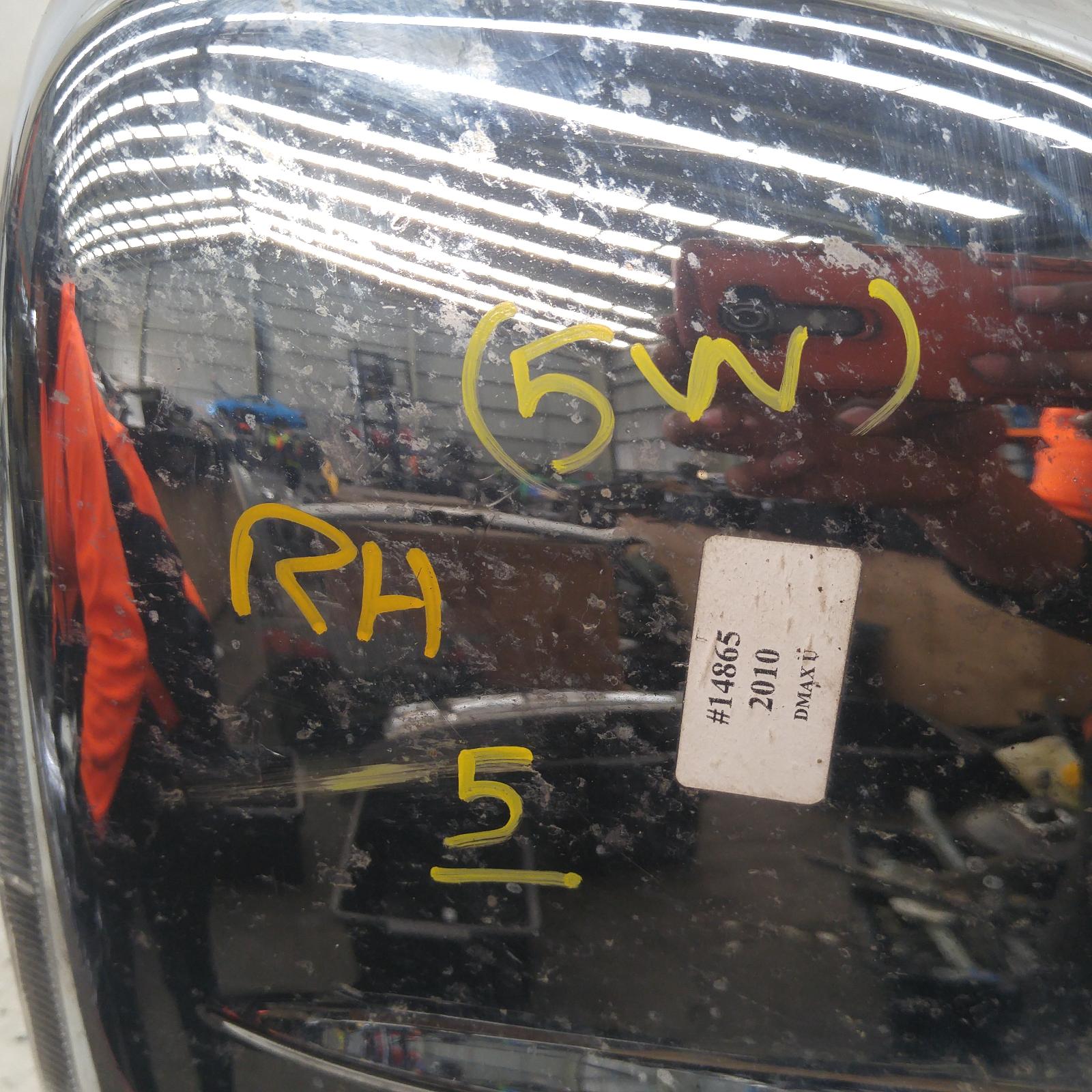 View Auto part Right Door Mirror Isuzu Dmax 2010