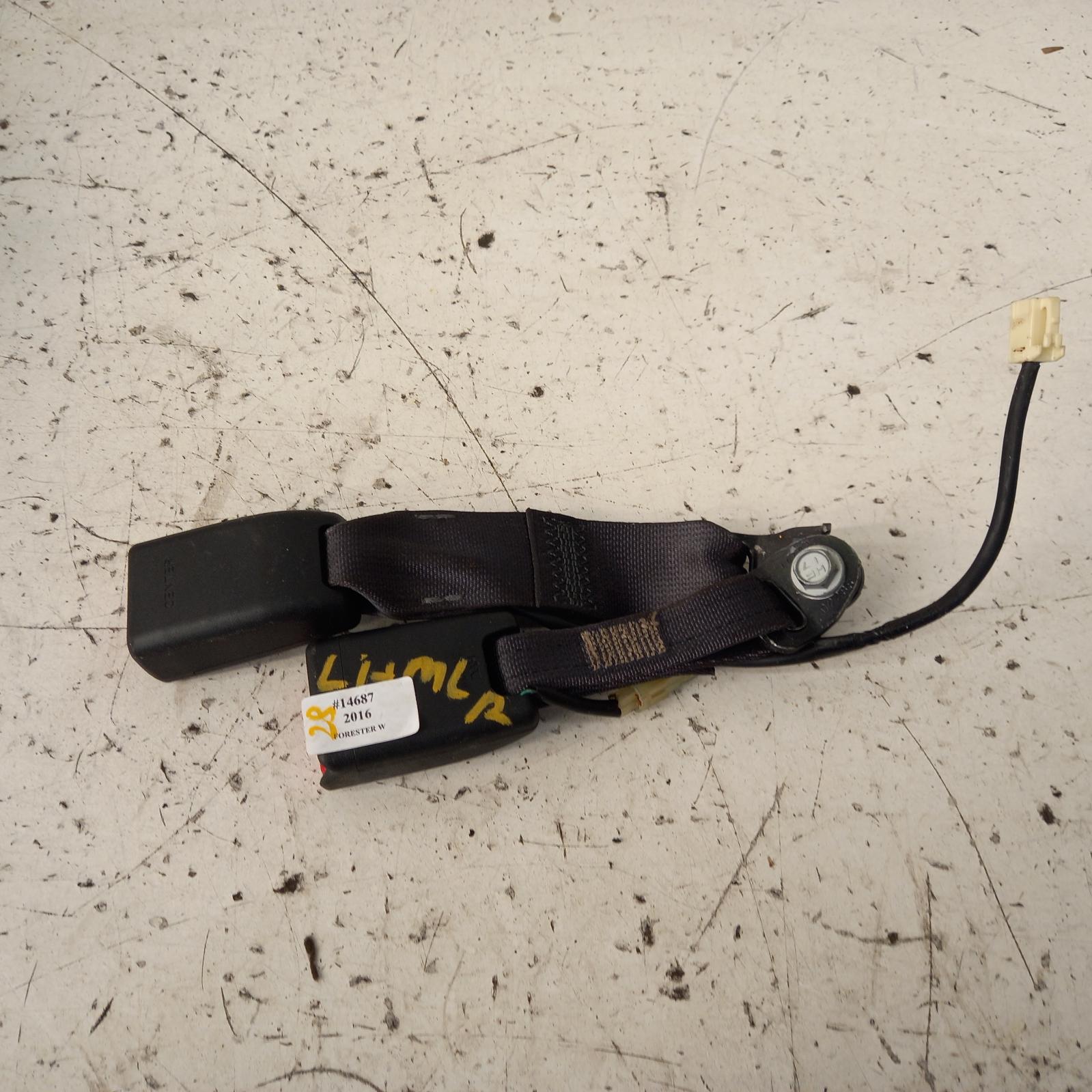 View Auto part Seatbelt/Stalk Subaru Forester 2016