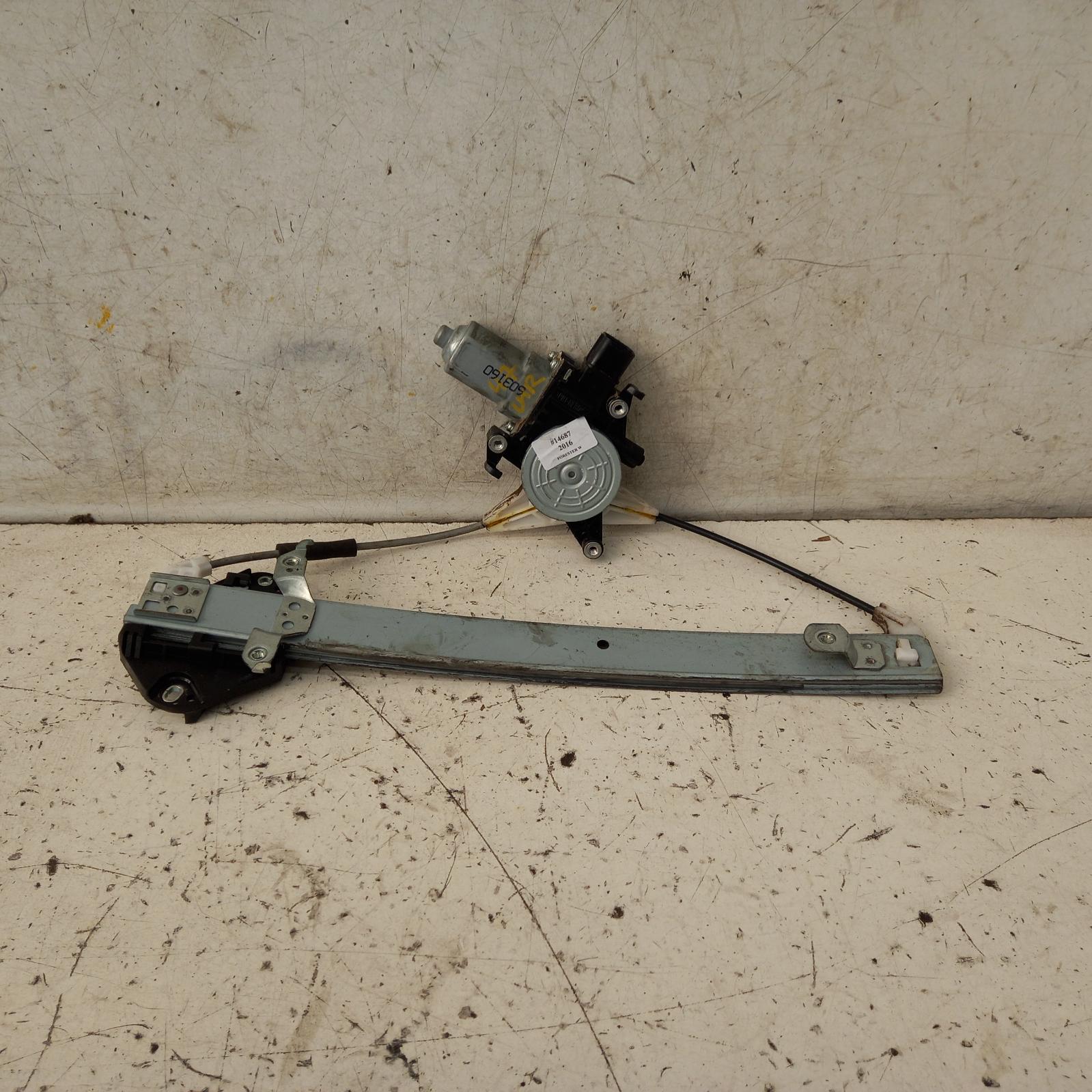 View Auto part Left Rear Wnd Reg/Motor Subaru Forester 2016