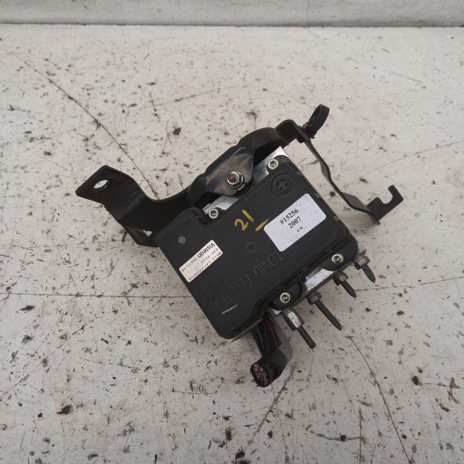 2007 Mazda 6 Abs Pump/Modulator View Auto part Abs Pump/Modulator Mazda 6 2007