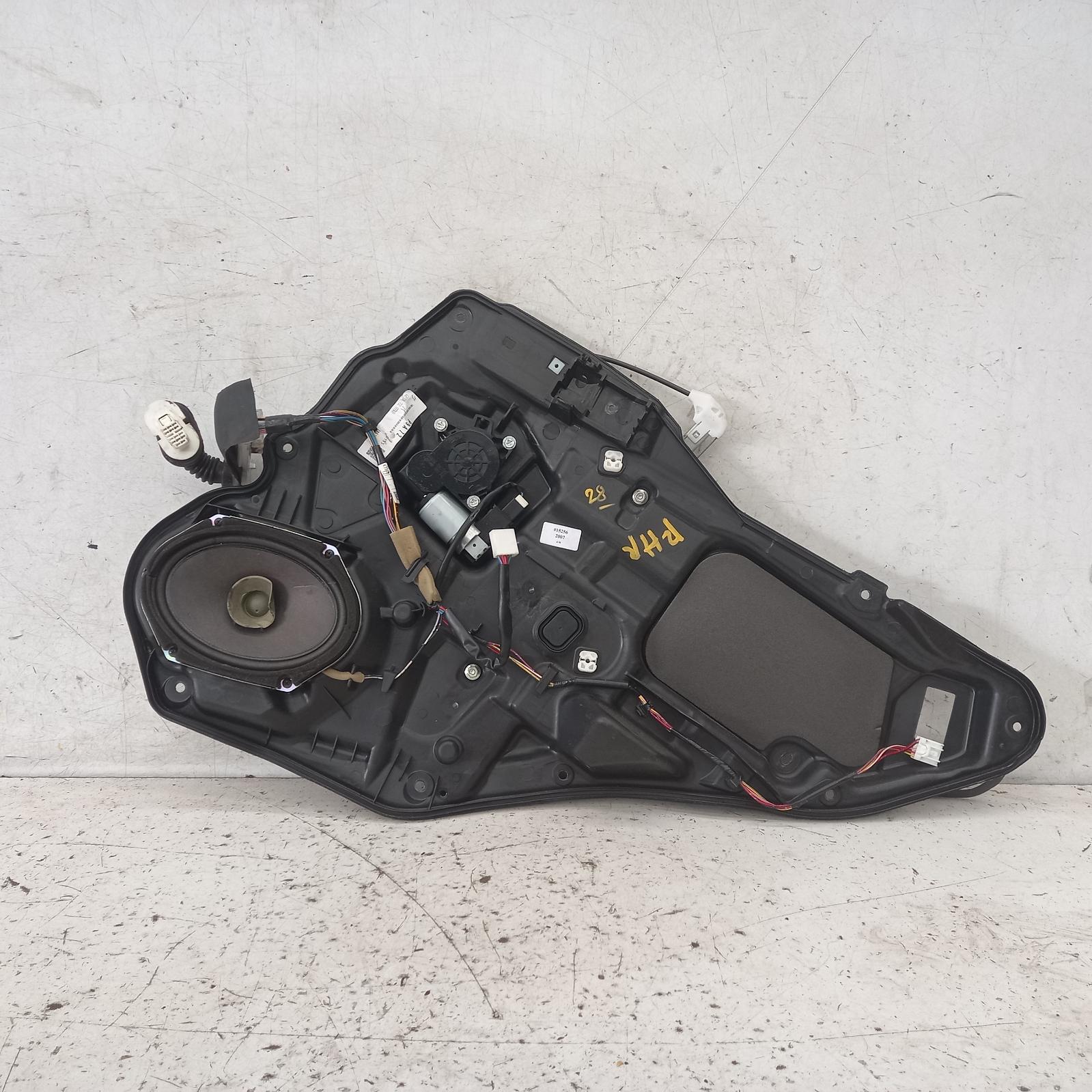 View Auto part Right Rear Wnd Reg/Motor Mazda 6 2007
