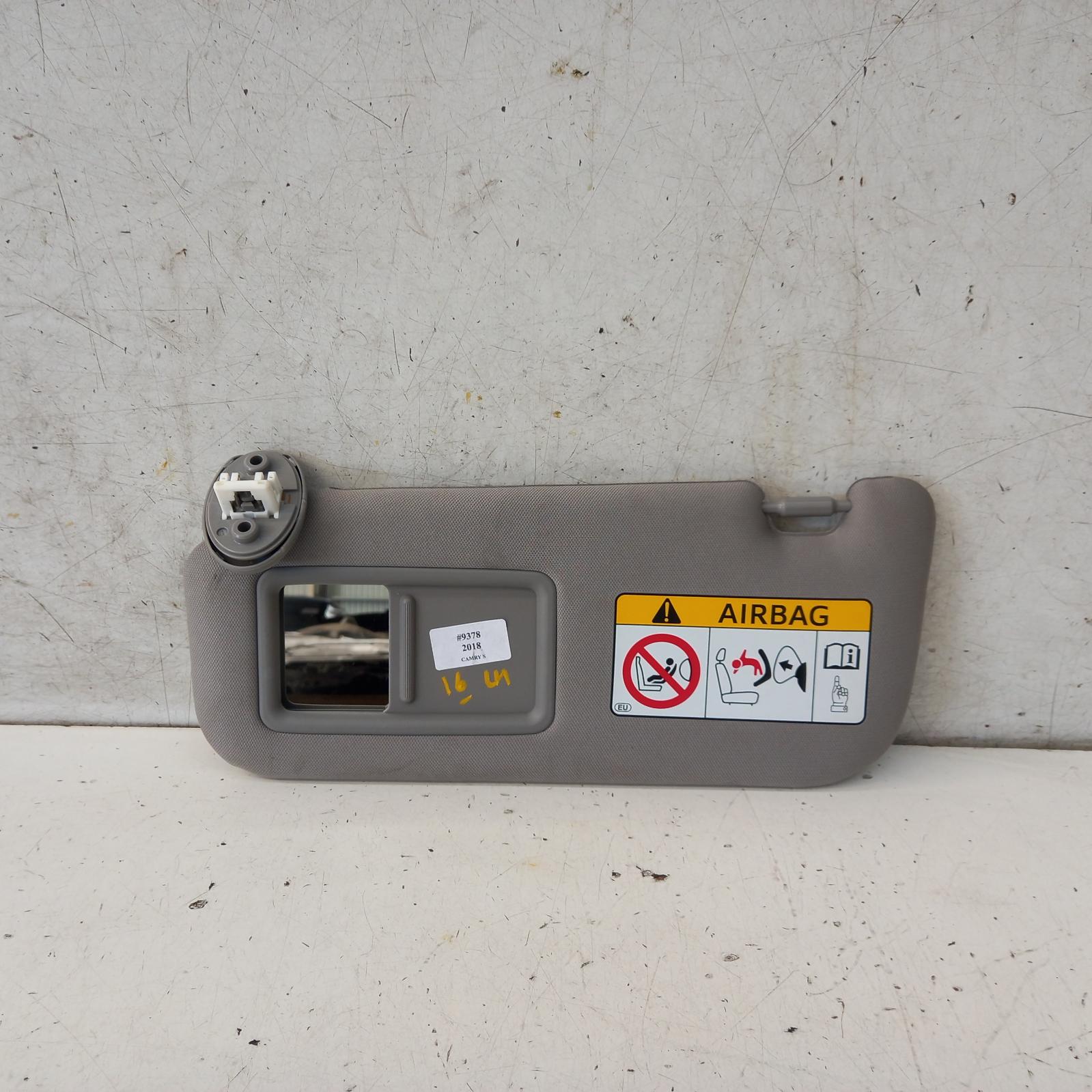 View Auto part Sunvisor Toyota Camry 2018