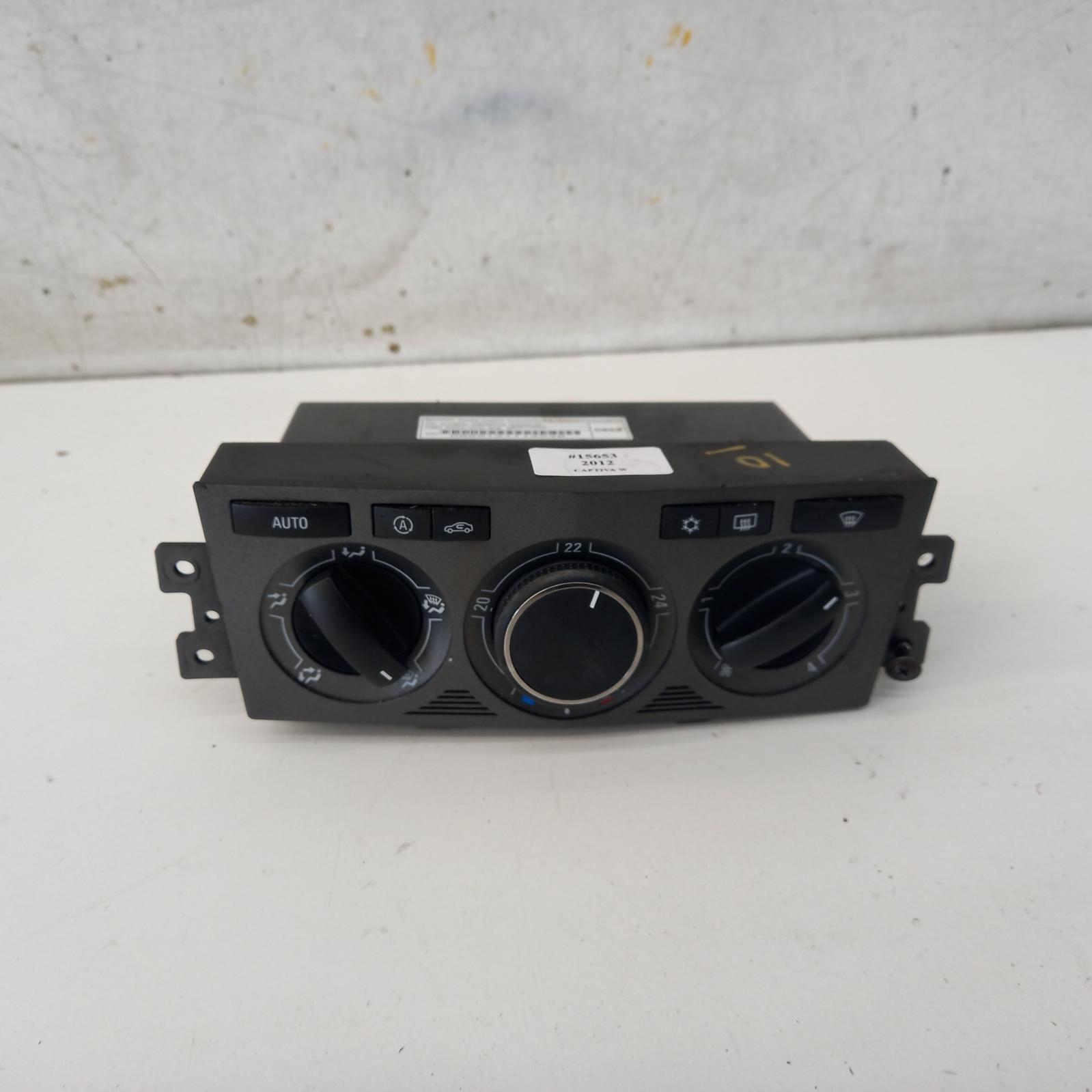 View Auto part Heater/Ac Controls Holden Captiva 2012