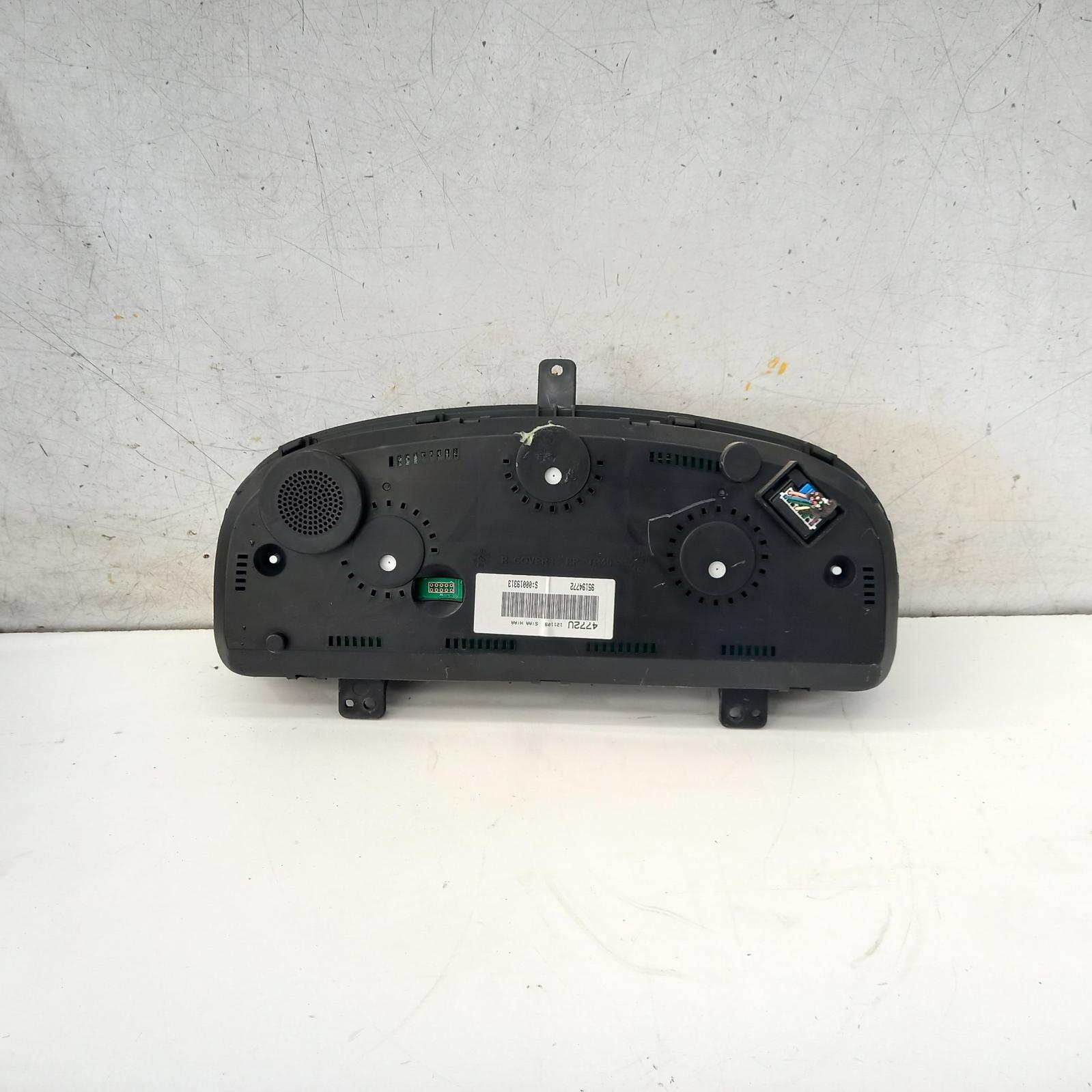 View Auto part Instrument Cluster Holden Captiva 2012