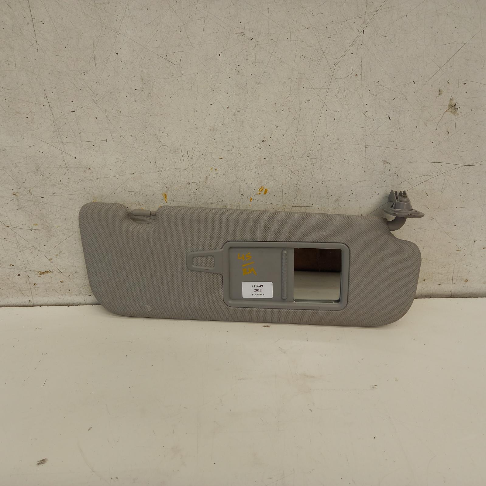 View Auto part Sunvisor Hyundai Elantra 2012