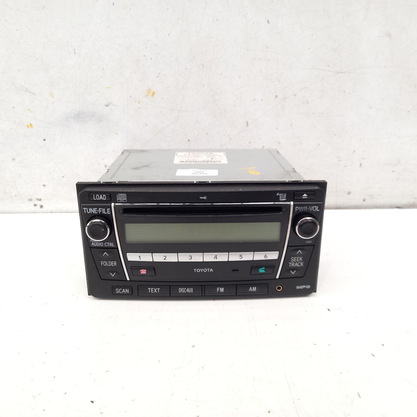 View Auto part Radio/Cd/Dvd/Sat/Tv Toyota Kluger 2007