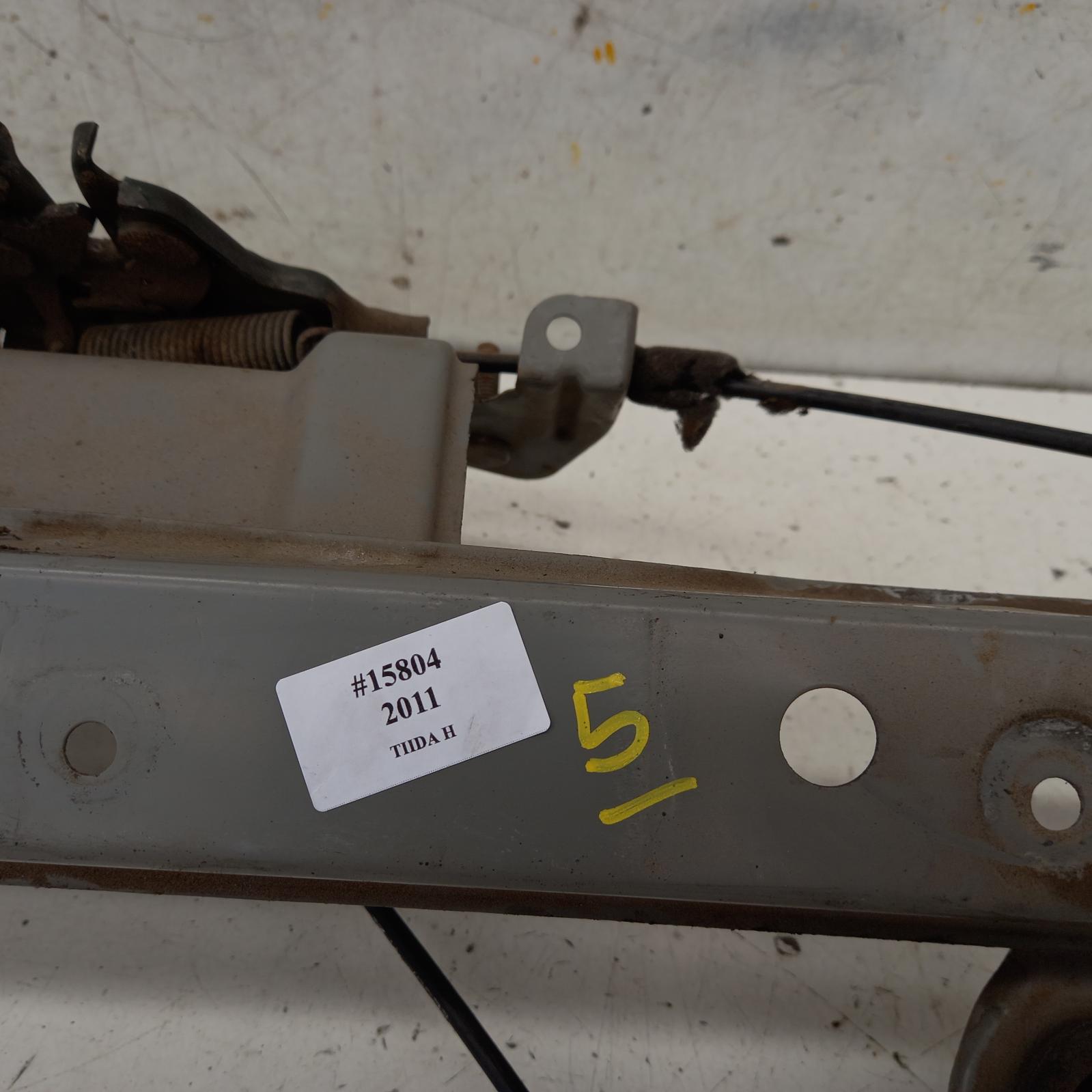 2011 Nissan Tiida Bonnet Lock/Support View Auto part Bonnet Lock/Support Nissan Tiida 2011