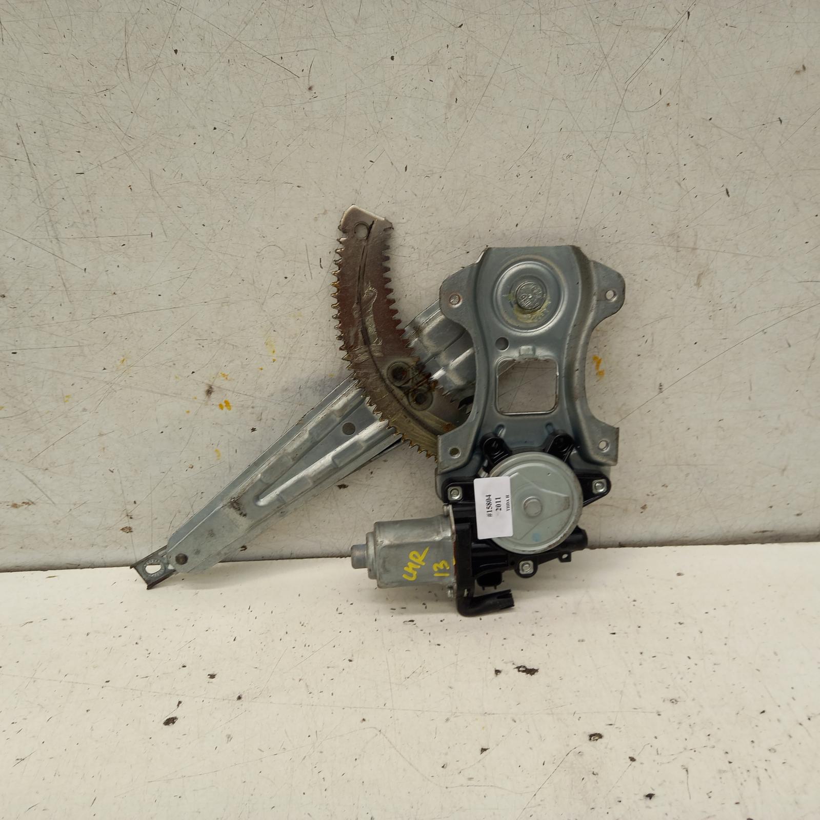 2011 Nissan Tiida Left Rear Wnd Reg/Motor View Auto part Left Rear Wnd Reg/Motor Nissan Tiida 2011