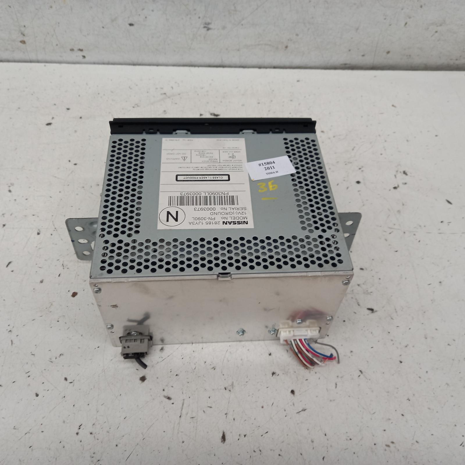 2011 Nissan Tiida Radio/Cd/Dvd/Sat/Tv View Auto part Radio/Cd/Dvd/Sat/Tv Nissan Tiida 2011