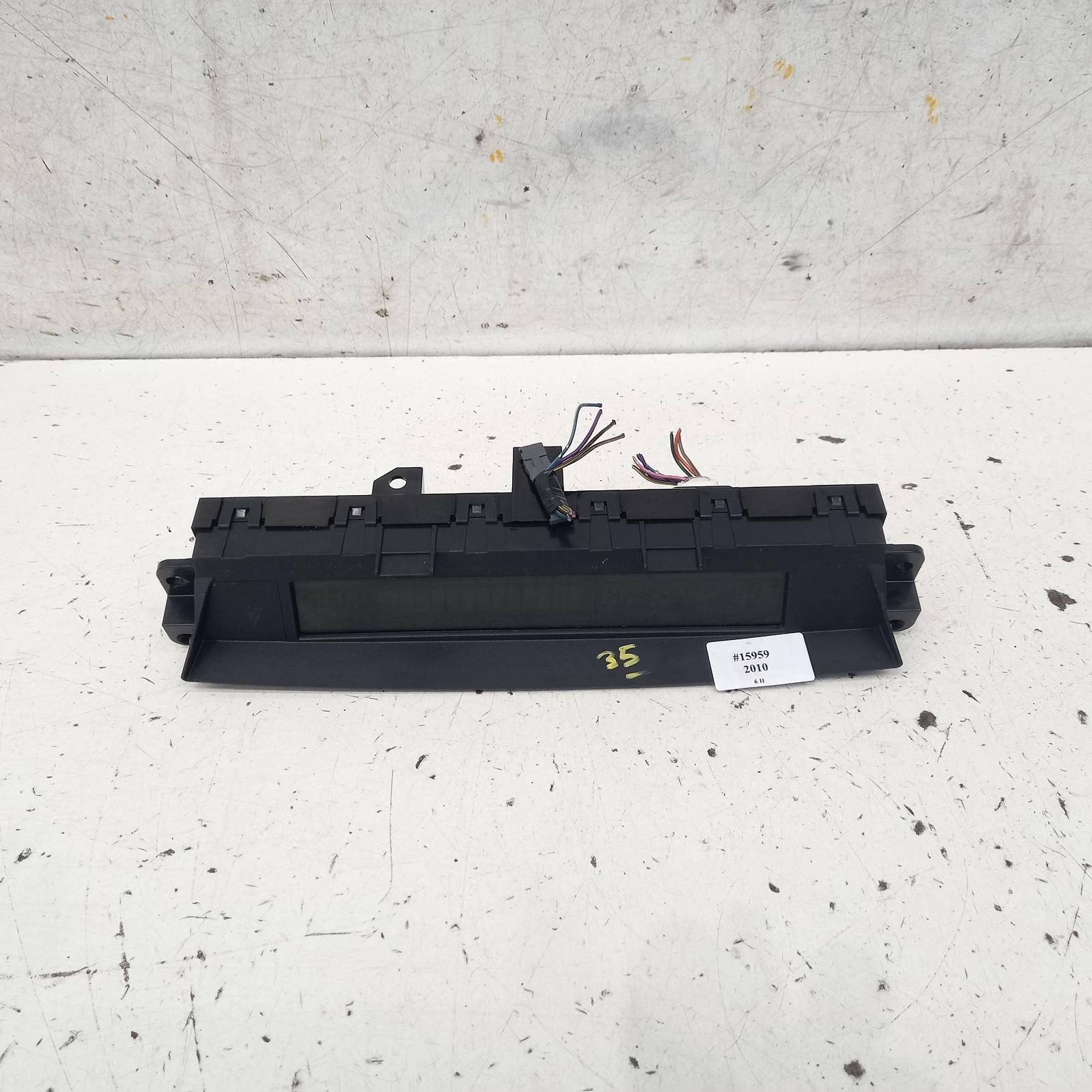 View Auto part Clock Mazda 6 2010