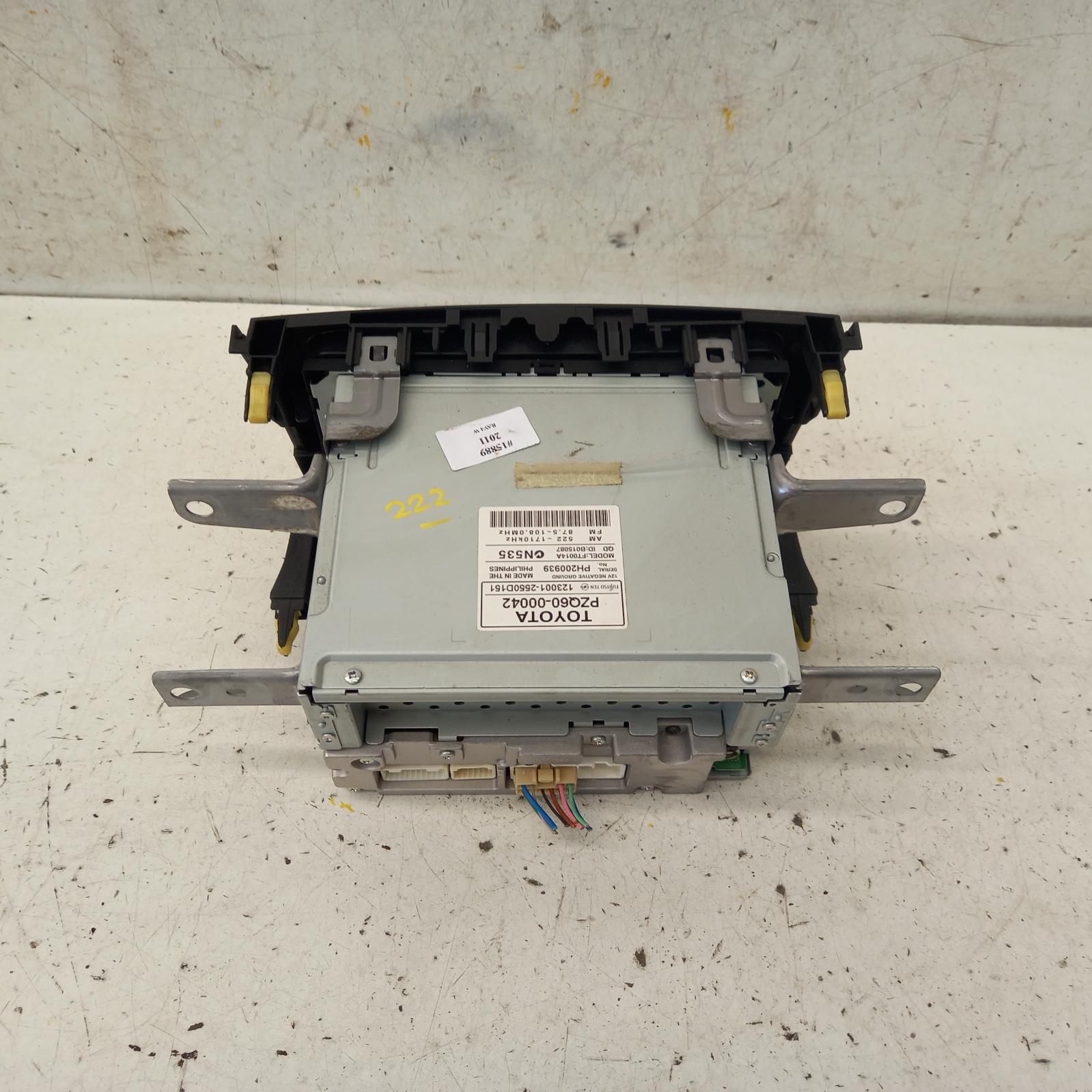 View Auto part Radio/Cd/Dvd/Sat/Tv Toyota Rav4 2011