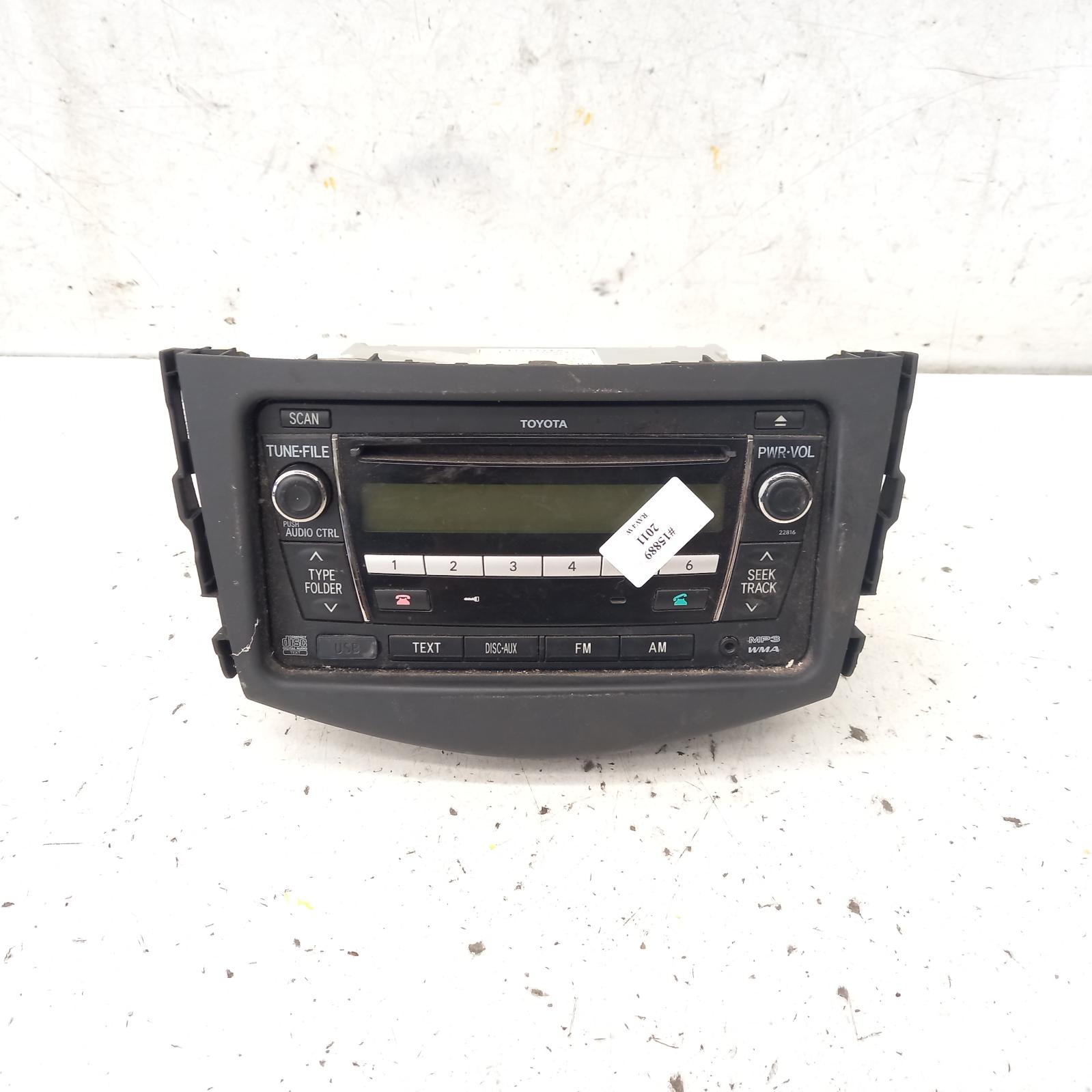 View Auto part Radio/Cd/Dvd/Sat/Tv Toyota Rav4 2011