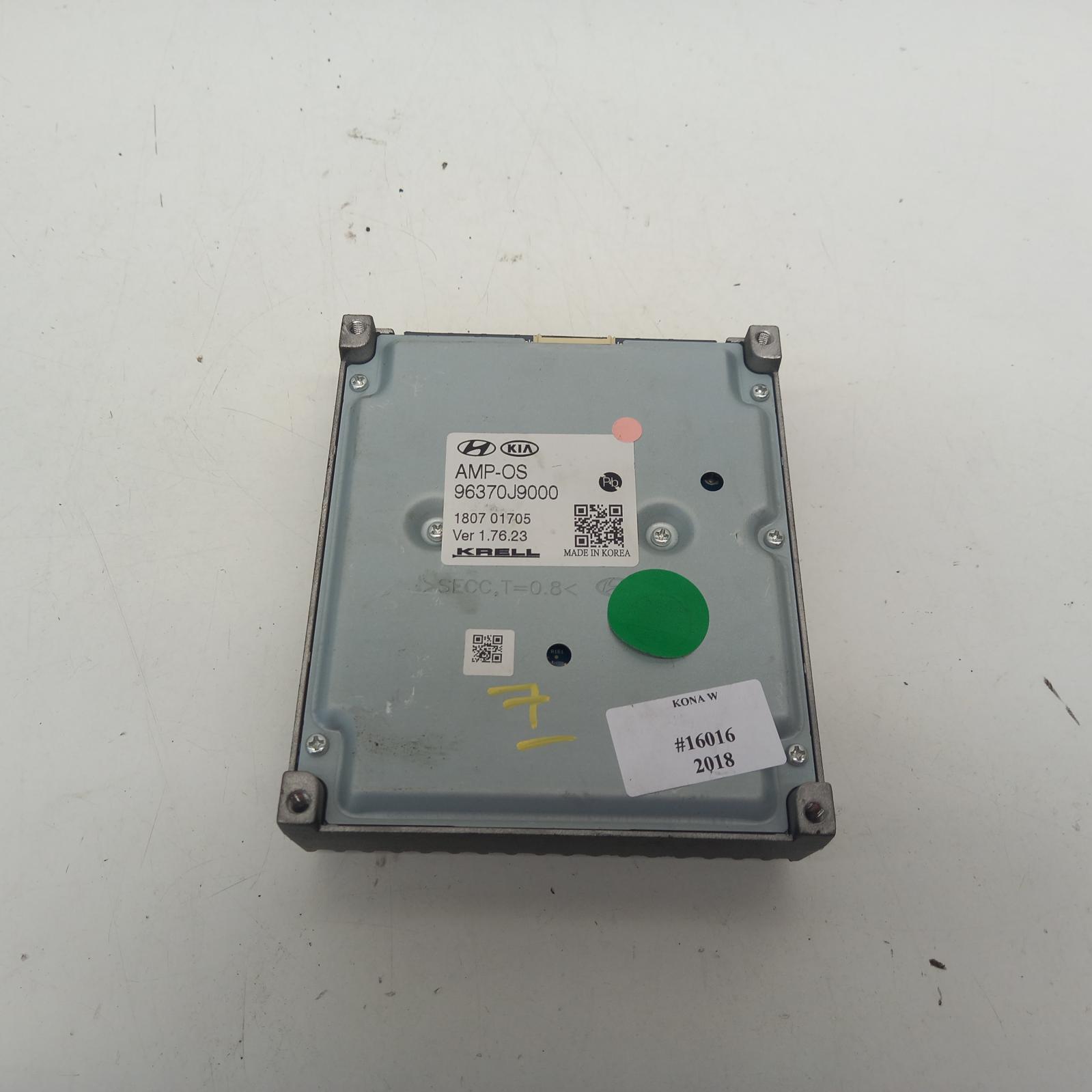 View Auto part Radio/Cd/Dvd/Sat/Tv Hyundai Kona 2018