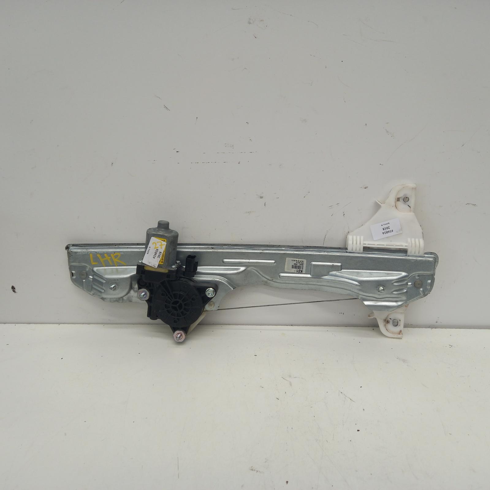 2018 Hyundai Kona Left Rear Wnd Reg/Motor View Auto part Left Rear Wnd Reg/Motor Hyundai Kona 2018