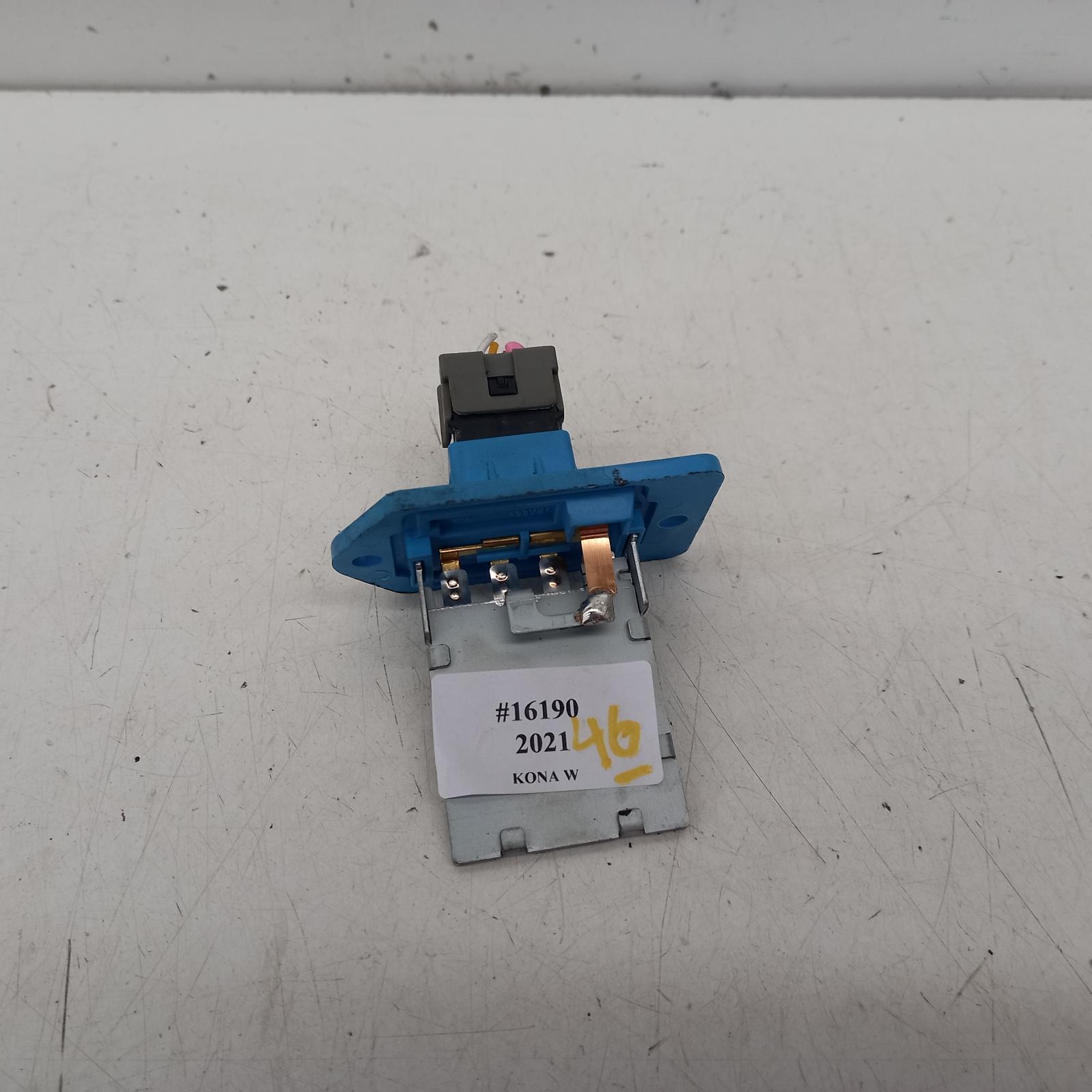 View Auto part Fan Speed Resistor Hyundai Kona 2021