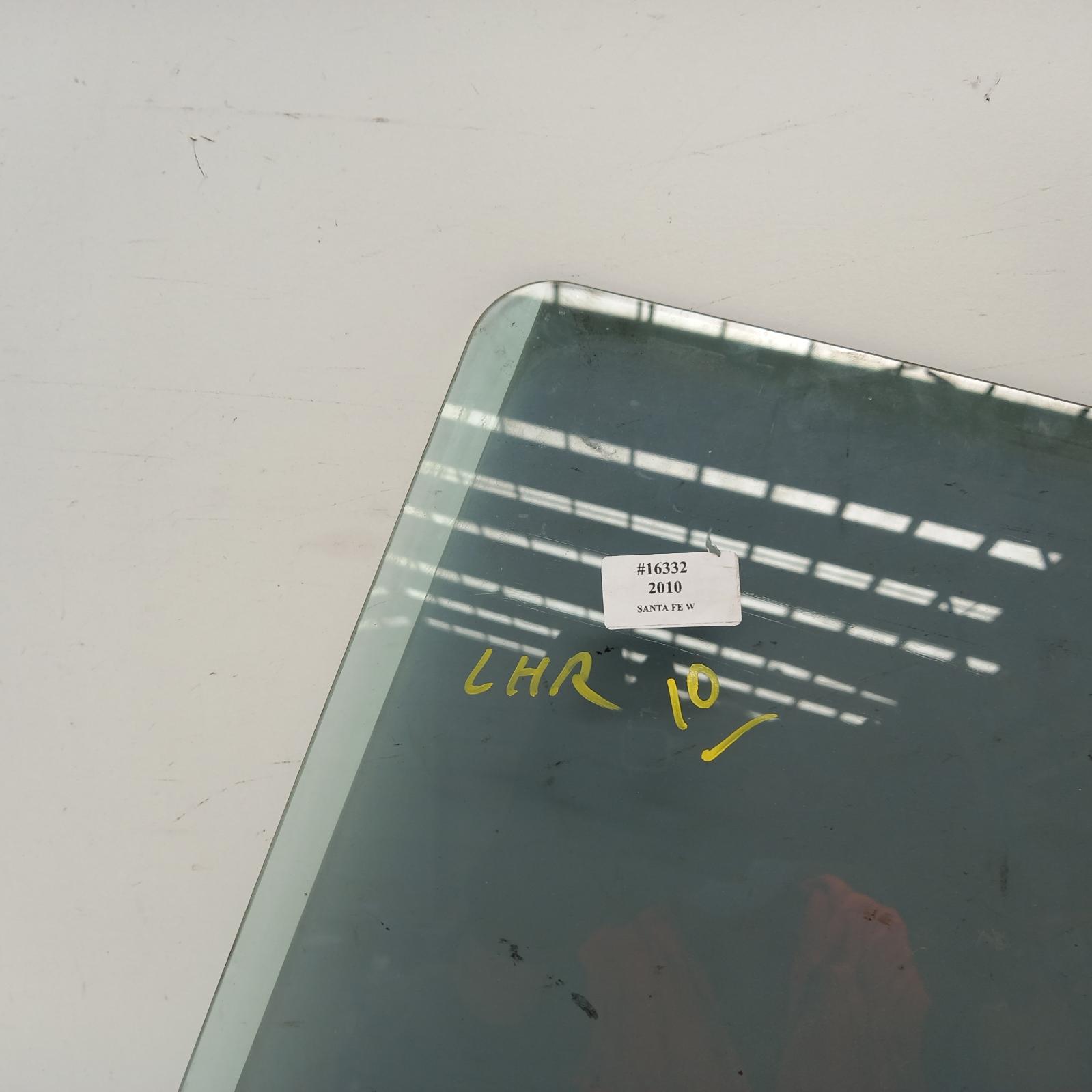 View Auto part Left Rear Door Window Hyundai Santa Fe 2010