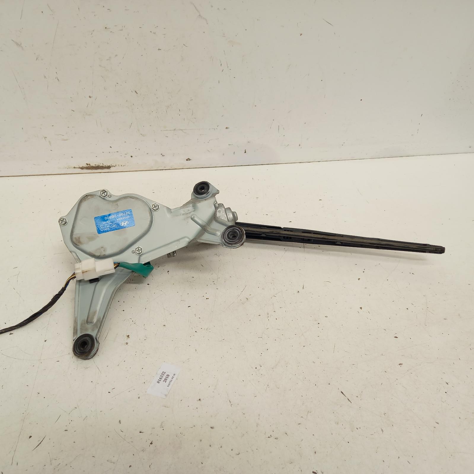 View Auto part Wiper Motor Hyundai Santa Fe 2010
