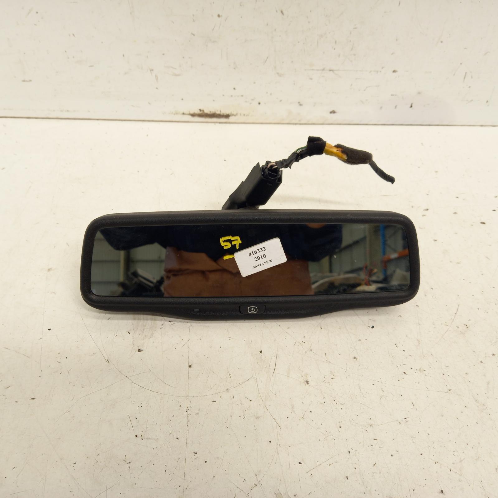 View Auto part Interior Mirror Hyundai Santa Fe 2010
