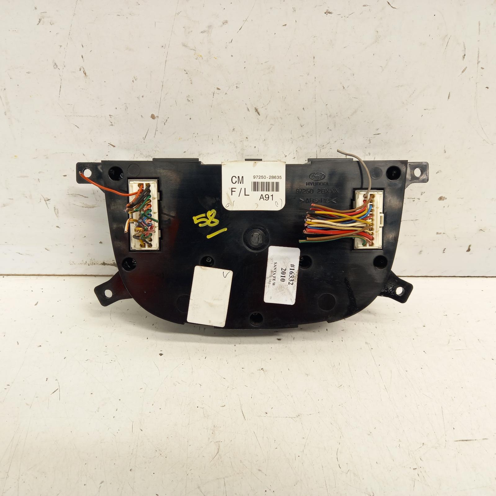 View Auto part Heater/Ac Controls Hyundai Santa Fe 2010