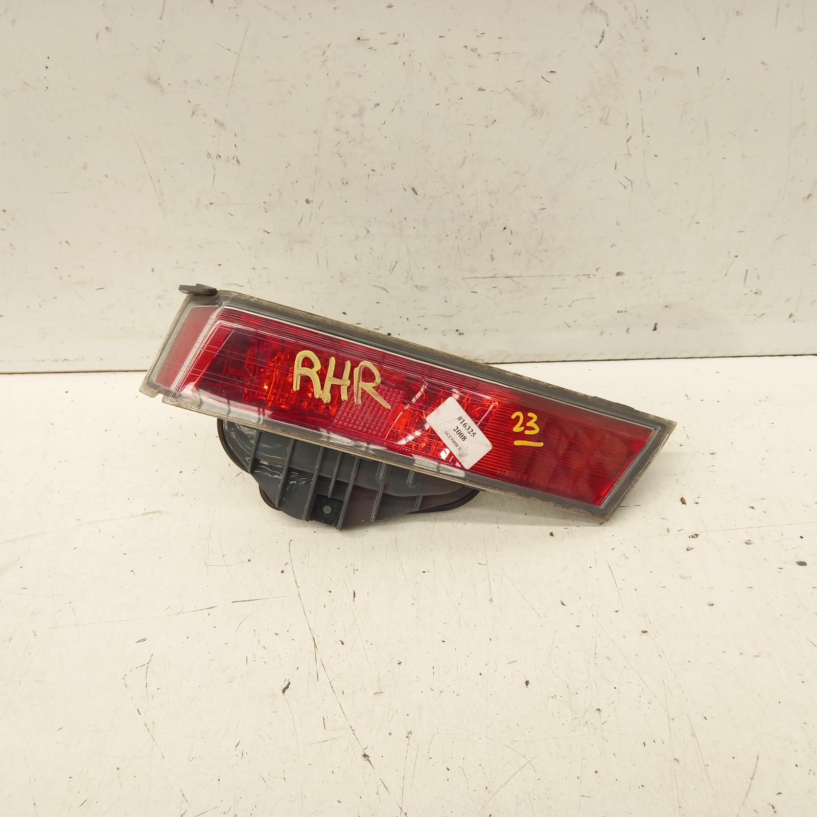 View Auto part Rear Garnish Honda Accord 2008