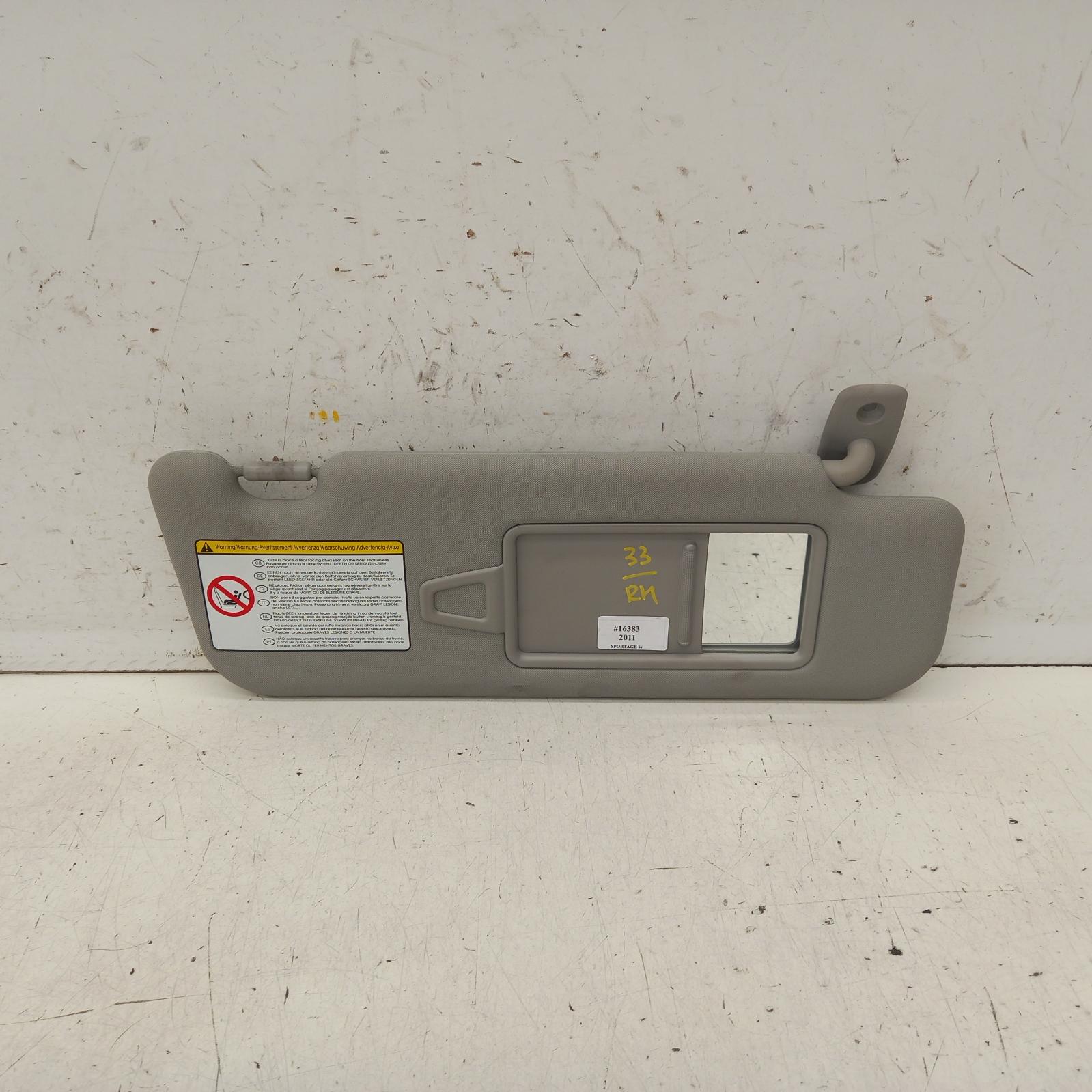 View Auto part Sunvisor Kia Sportage 2011