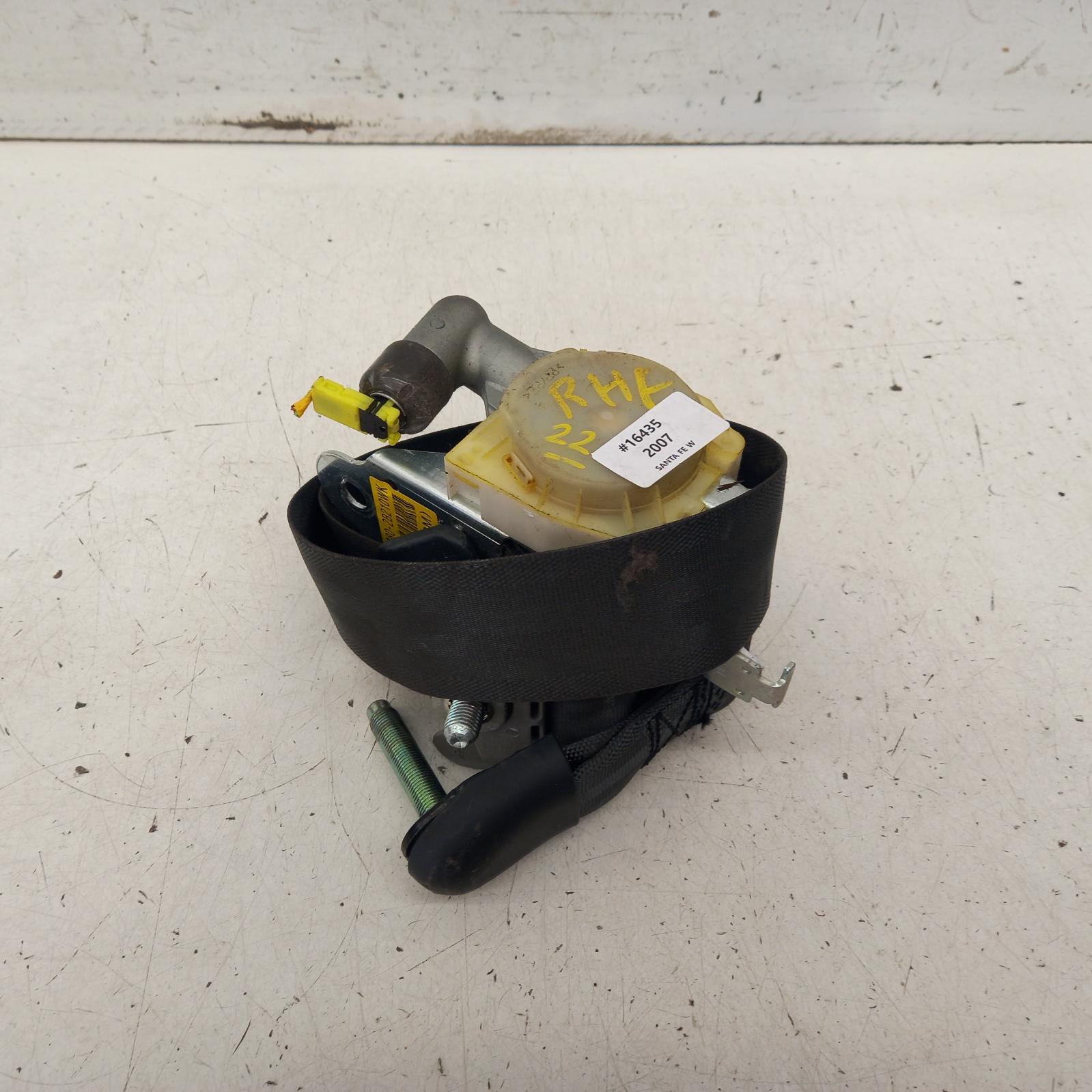 View Auto part Seatbelt/Stalk Hyundai Santa Fe 2007