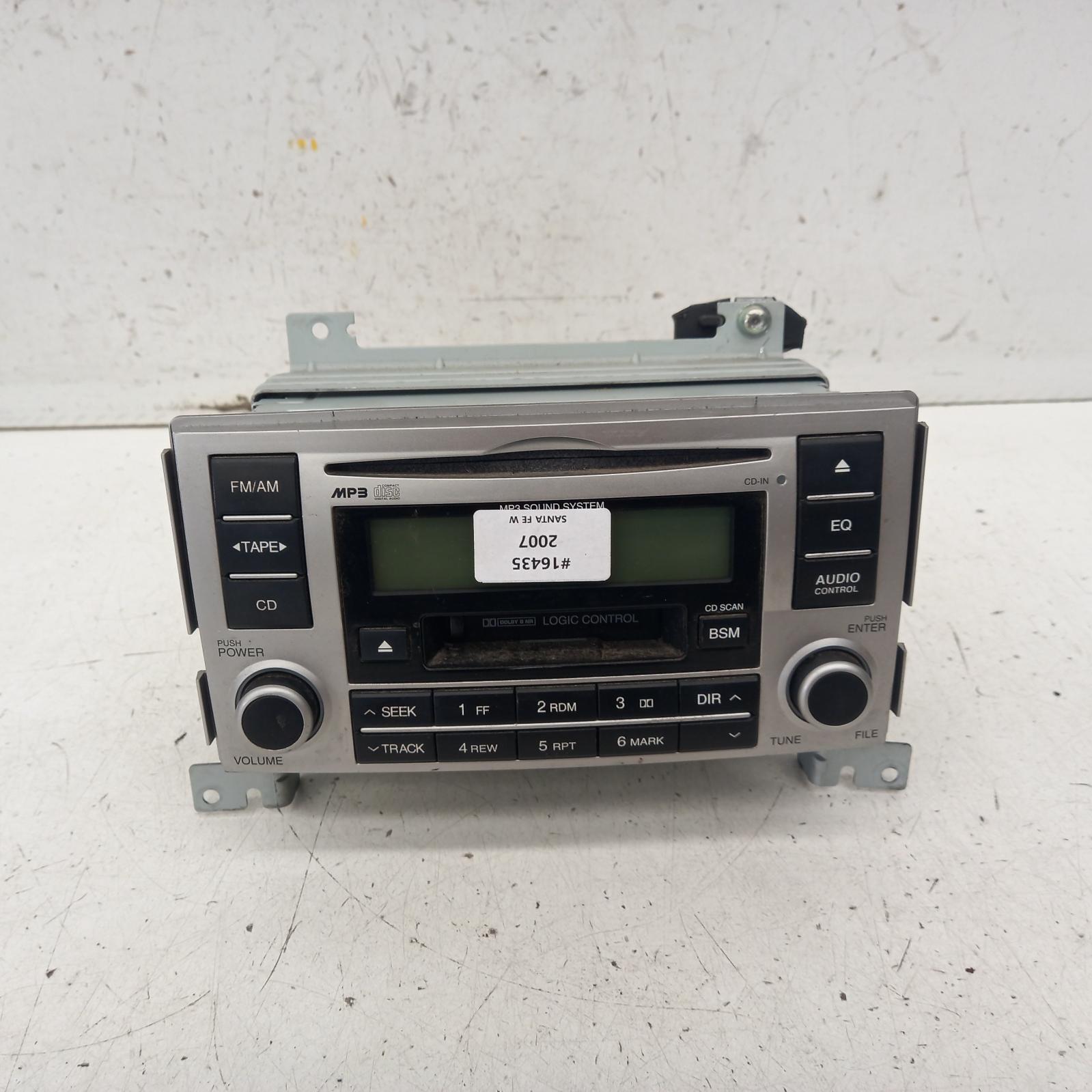 View Auto part Radio/Cd/Dvd/Sat/Tv Hyundai Santa Fe 2007