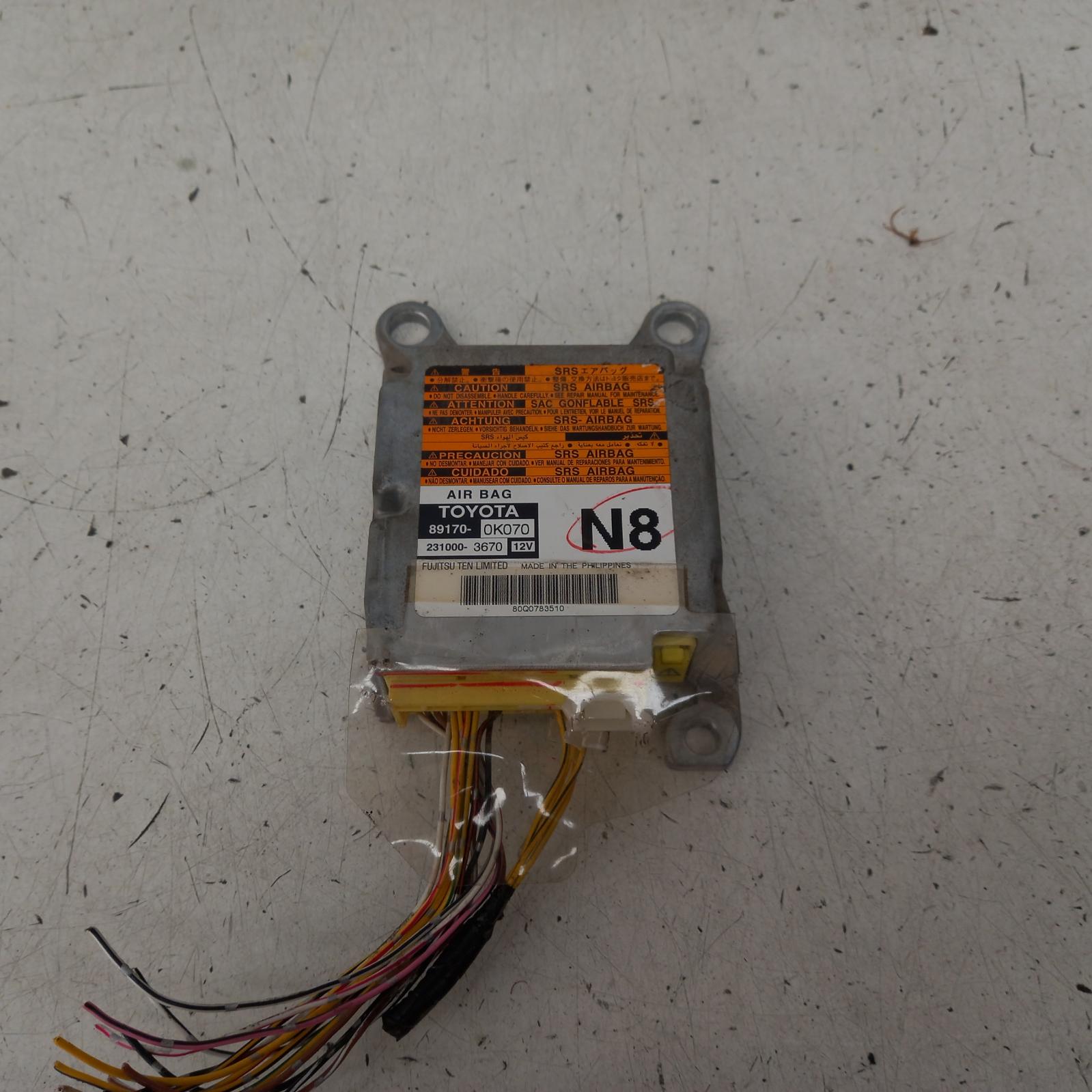 Airbag Module/Sensor Hilux Toyota 2007