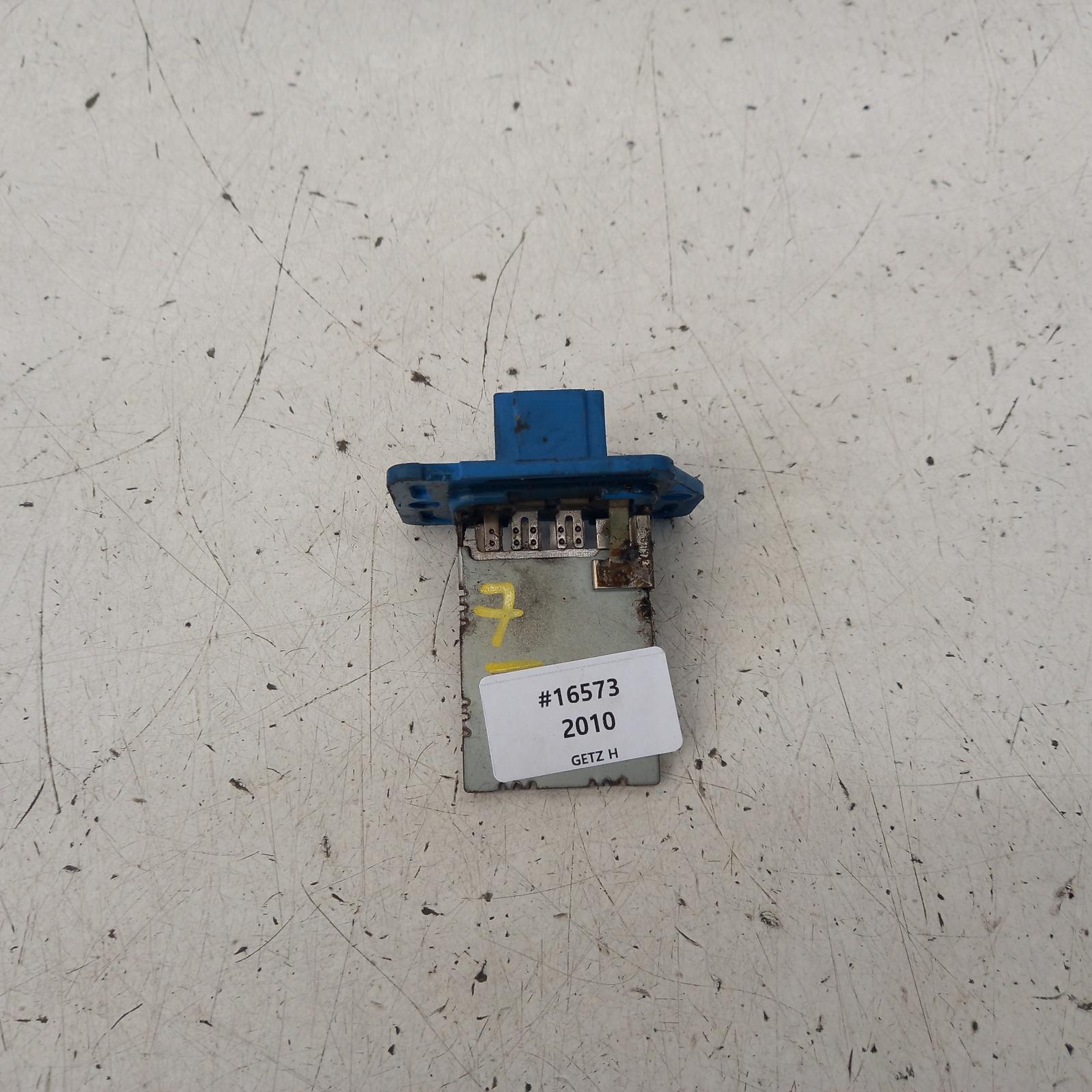 View Auto part Fan Speed Resistor Hyundai Getz 2010
