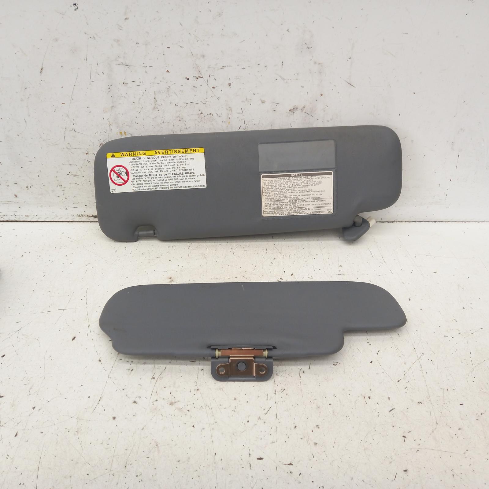 1999 Toyota Landcruiser Sunvisor View Auto part Sunvisor Toyota Landcruiser 1999