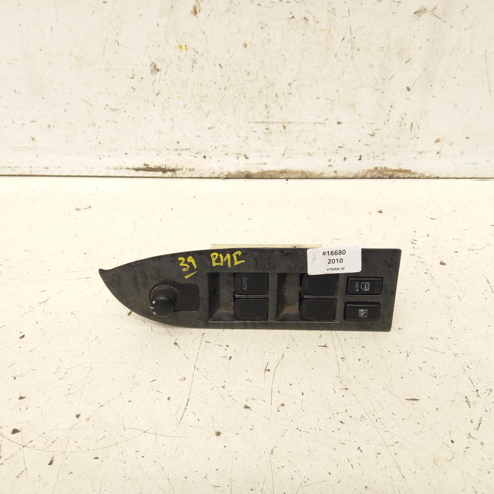 View Auto part Pwr Dr Wind Switch Suzuki Vitara 2010