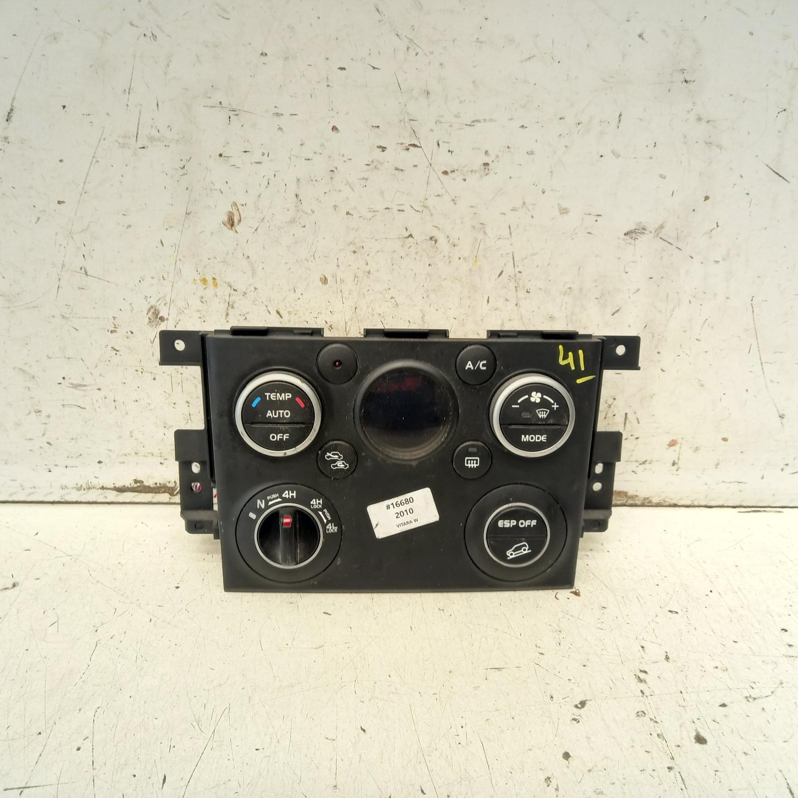 View Auto part Heater/Ac Controls Suzuki Vitara 2010