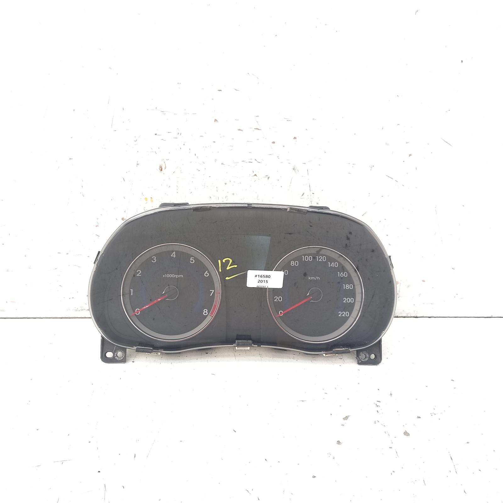 View Auto part Instrument Cluster Hyundai Accent 2015