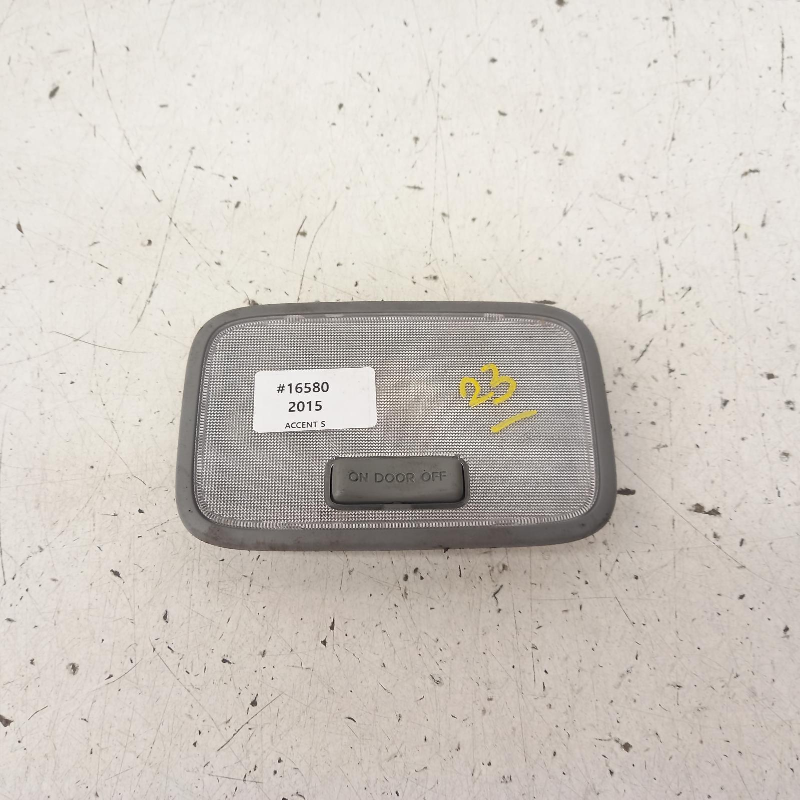 View Auto part Courtesy Light Hyundai Accent 2015