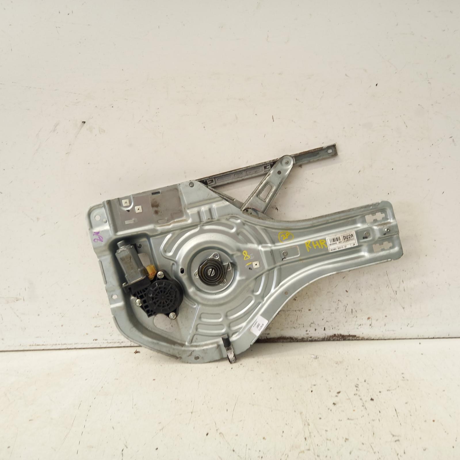View Auto part Right Rear Wnd Reg/Motor Hyundai Tucson 2007