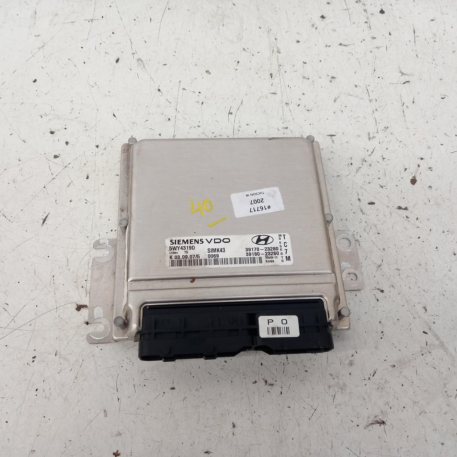 View Auto part Ecu Hyundai Tucson 2007