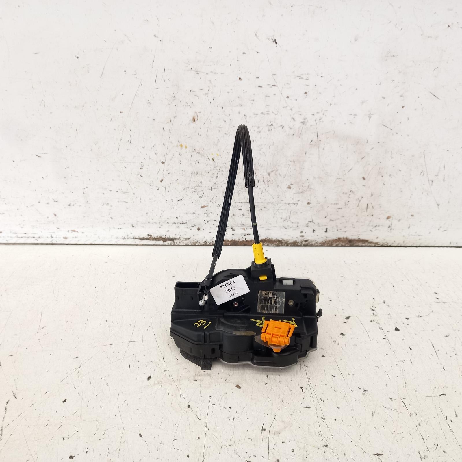 2015 Holden Trax Door/Boot/Gate Lock View Auto part Door/Boot/Gate Lock Holden Trax 2015