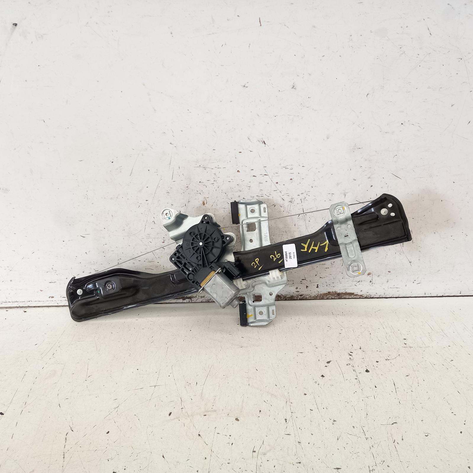 View Auto part Left Front Window Reg/Motor Holden Trax 2015