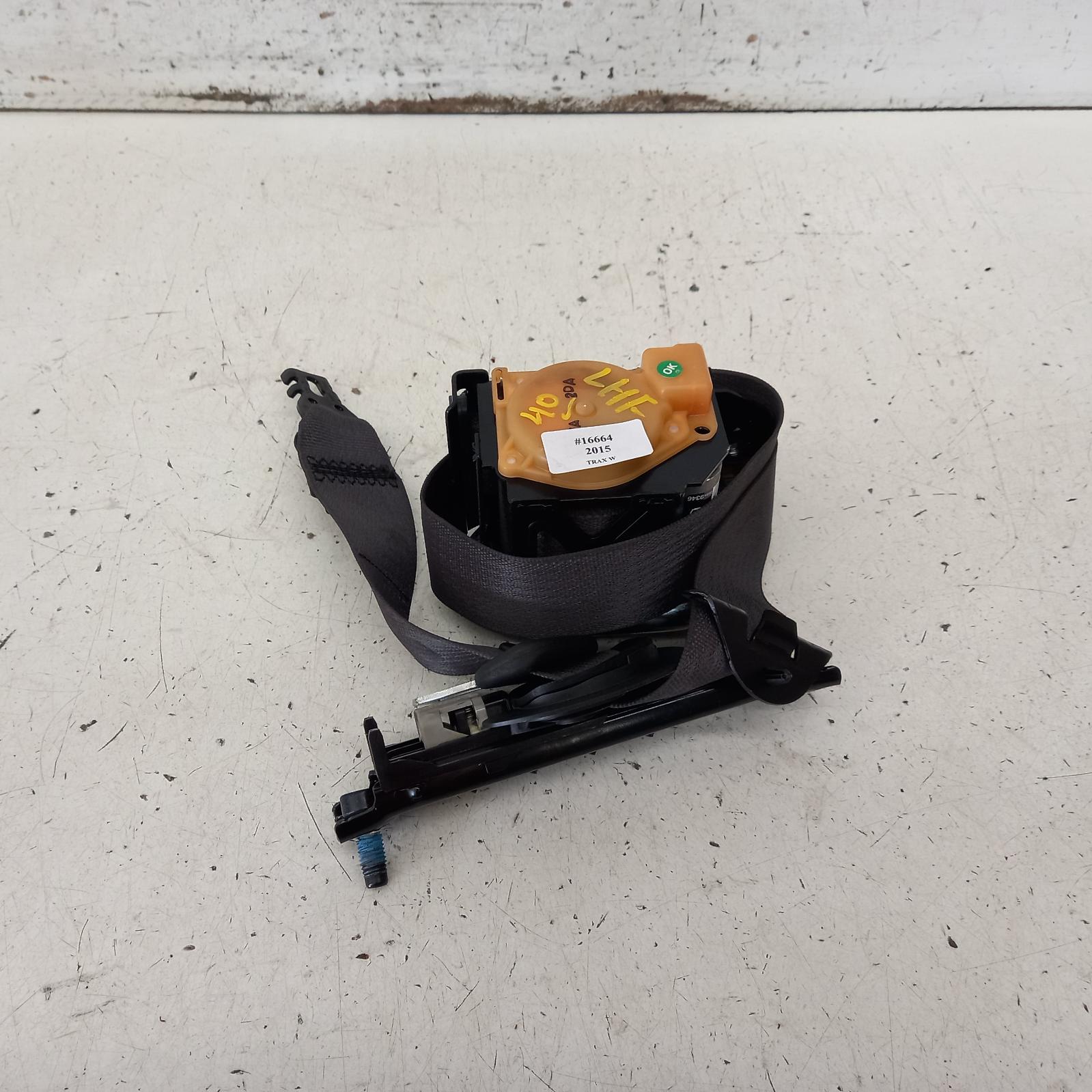 View Auto part Seatbelt/Stalk Holden Trax 2015