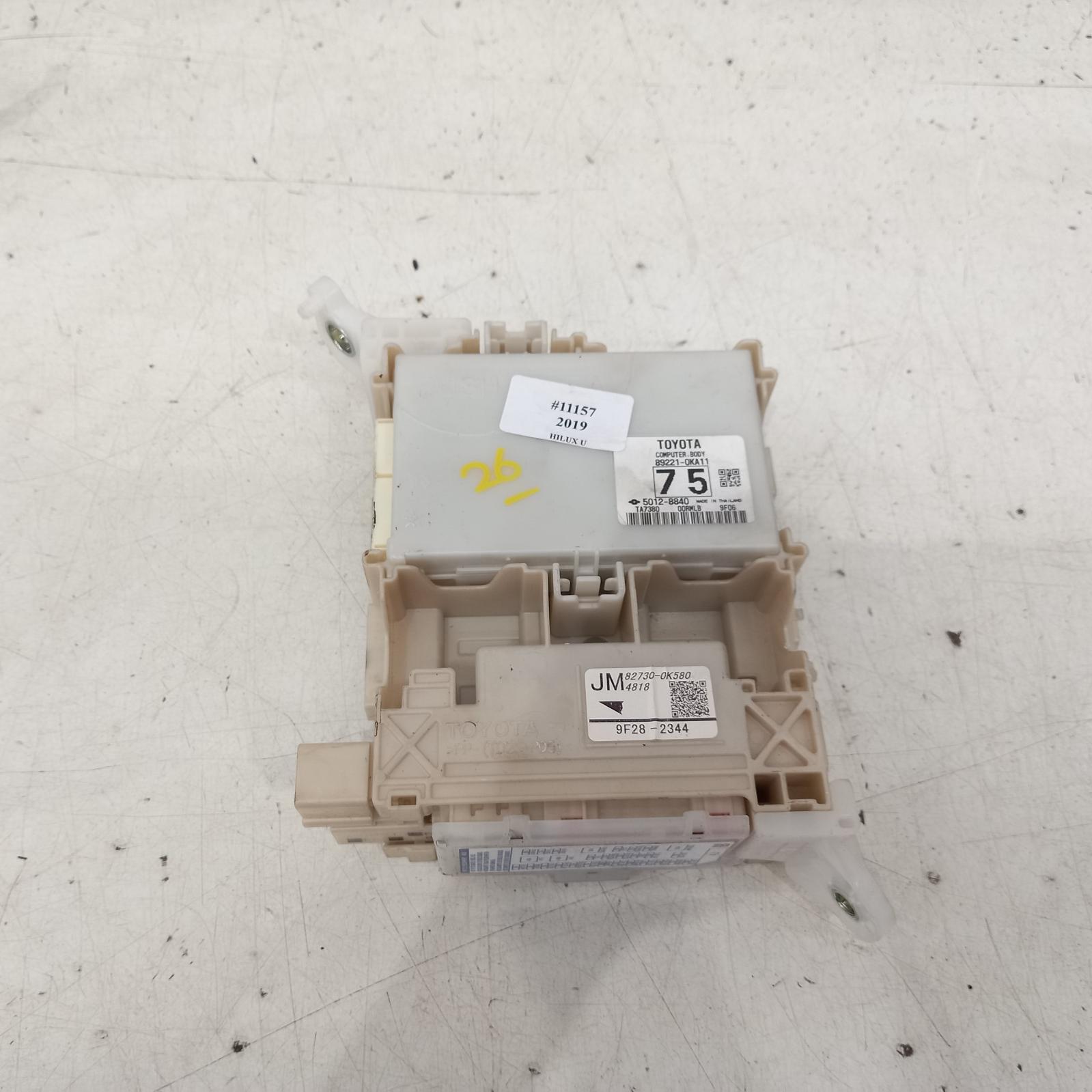 View Auto part Ecu Toyota Hilux 2019