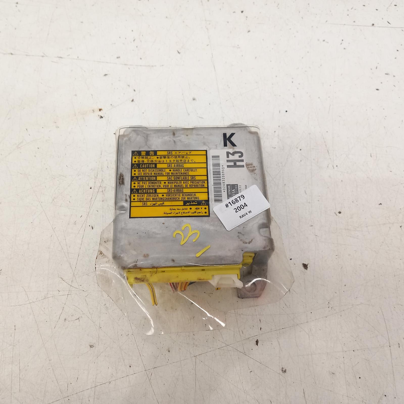 Airbag Module/Sensor Rav4 Toyota 2004