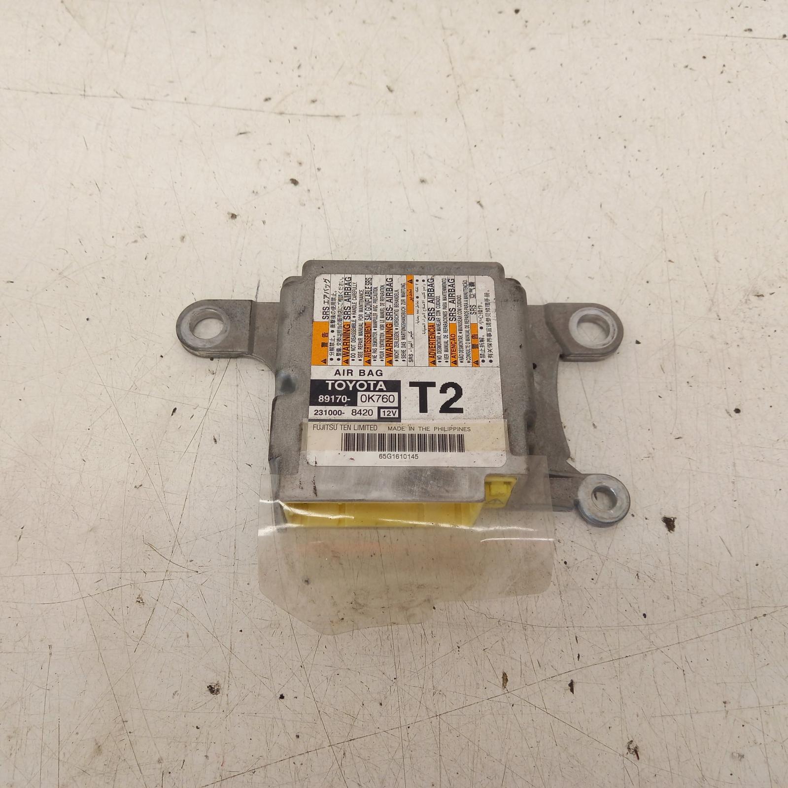Airbag Module/Sensor Hilux Toyota 2016
