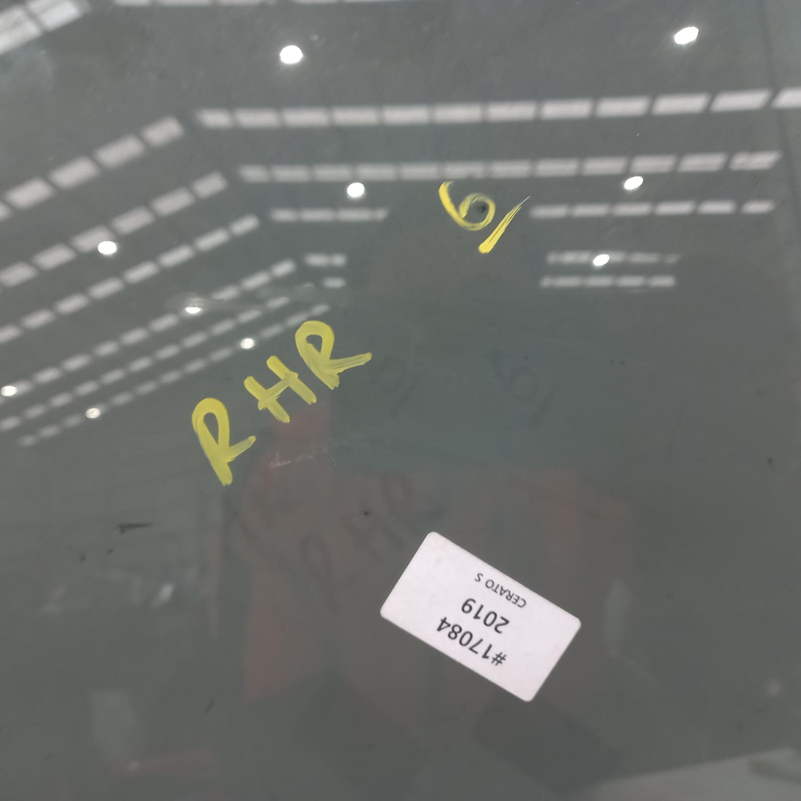 View Auto part Right Rear Door Window Kia Cerato 2019