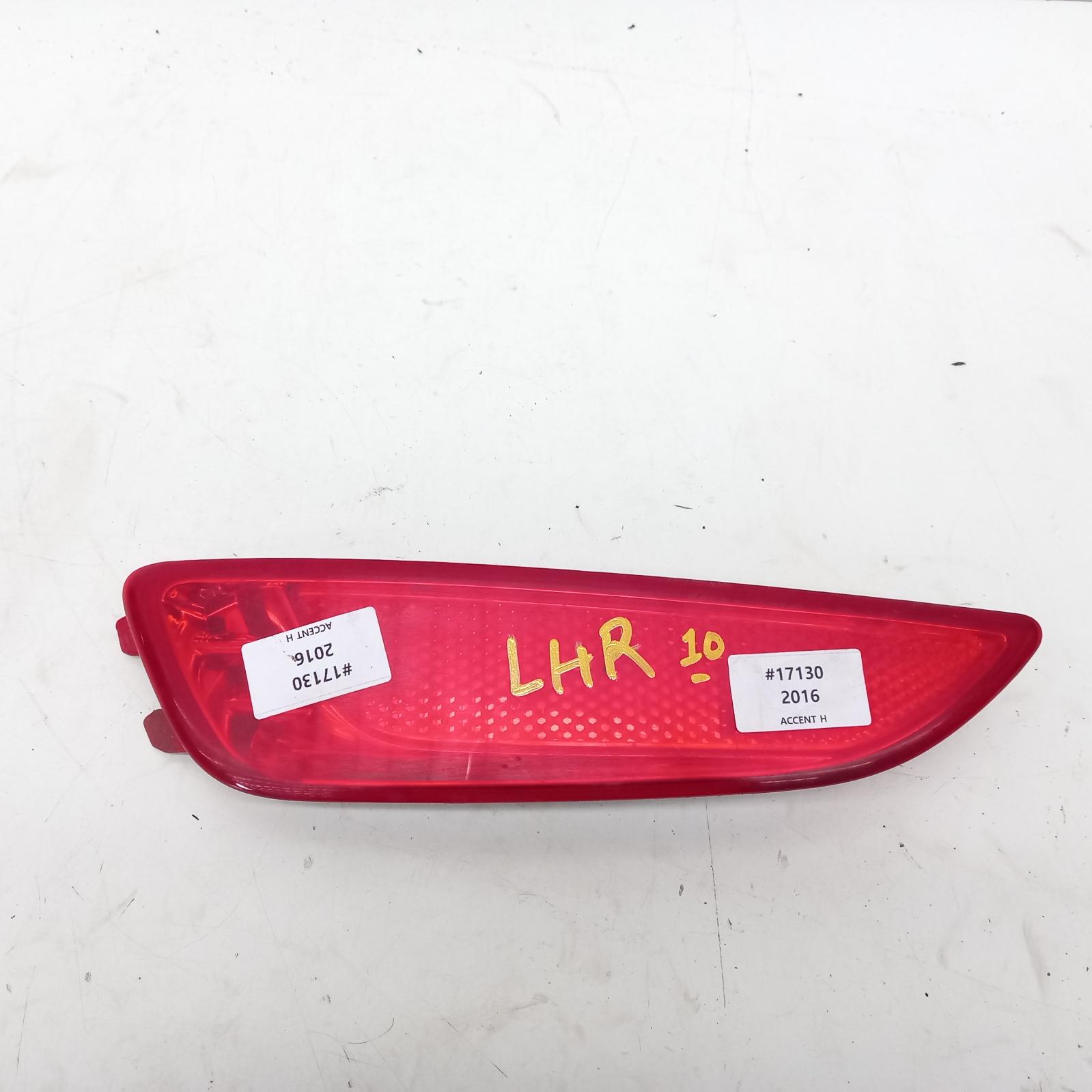 View Auto part Left Taillight Hyundai Accent 2016