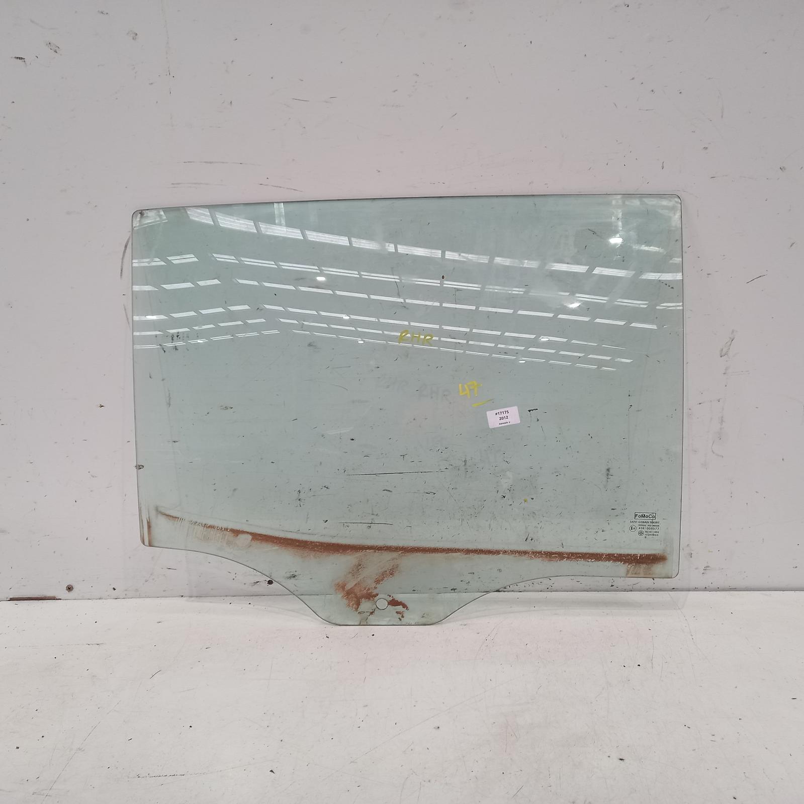 View Auto part Right Rear Door Window Ford Ranger 2012