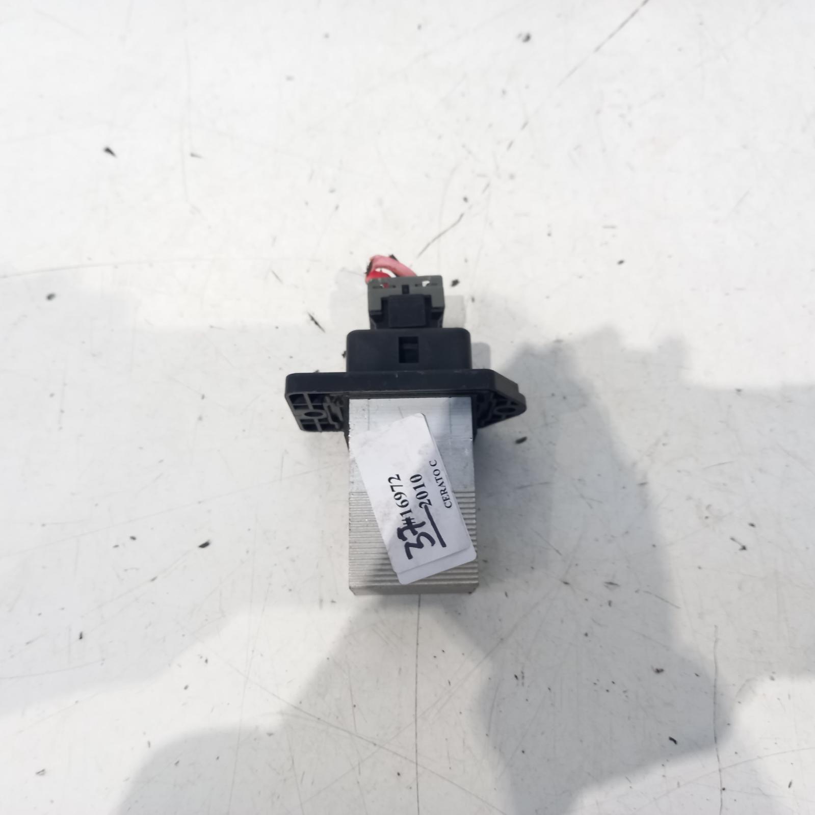 2010 Kia Cerato Fan Speed Resistor View Auto part Fan Speed Resistor Kia Cerato 2010